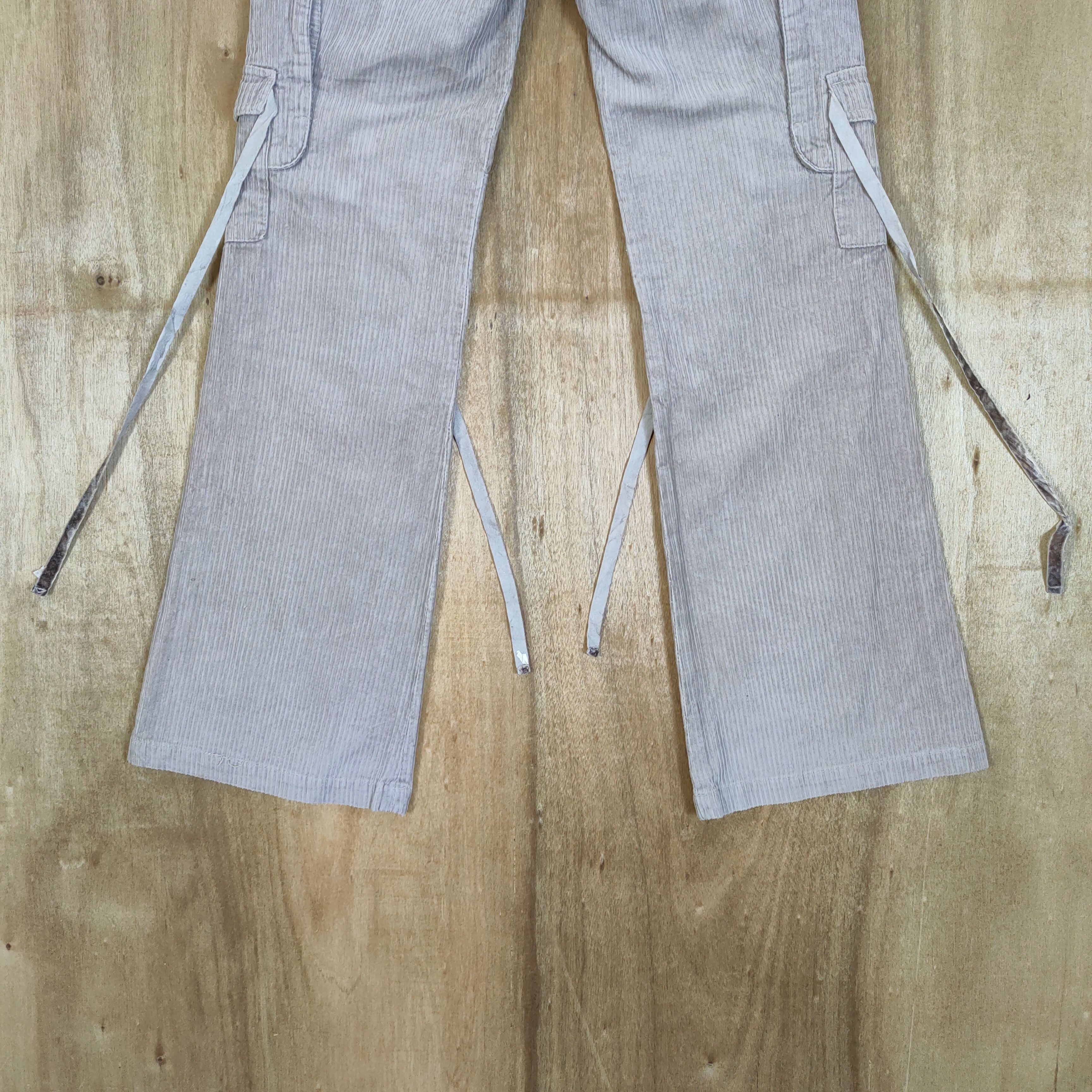 Japanese Brand INTERCREW BONDAGE FLARED CARGO PANTS Size US 28 / EU 44 - 10 Thumbnail