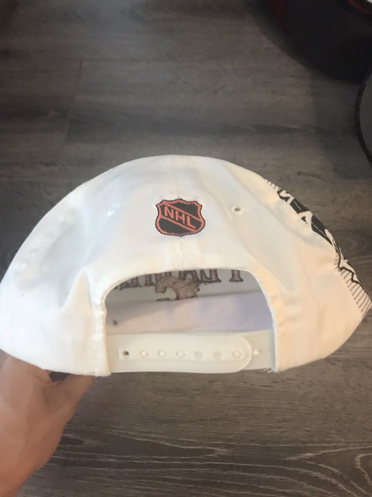 NHL × Sports Specialties × Vintage Vintage 90’s Sport Specialties NHL Calgary Flames Snapback Size ONE SIZE - 2 Thumbnail