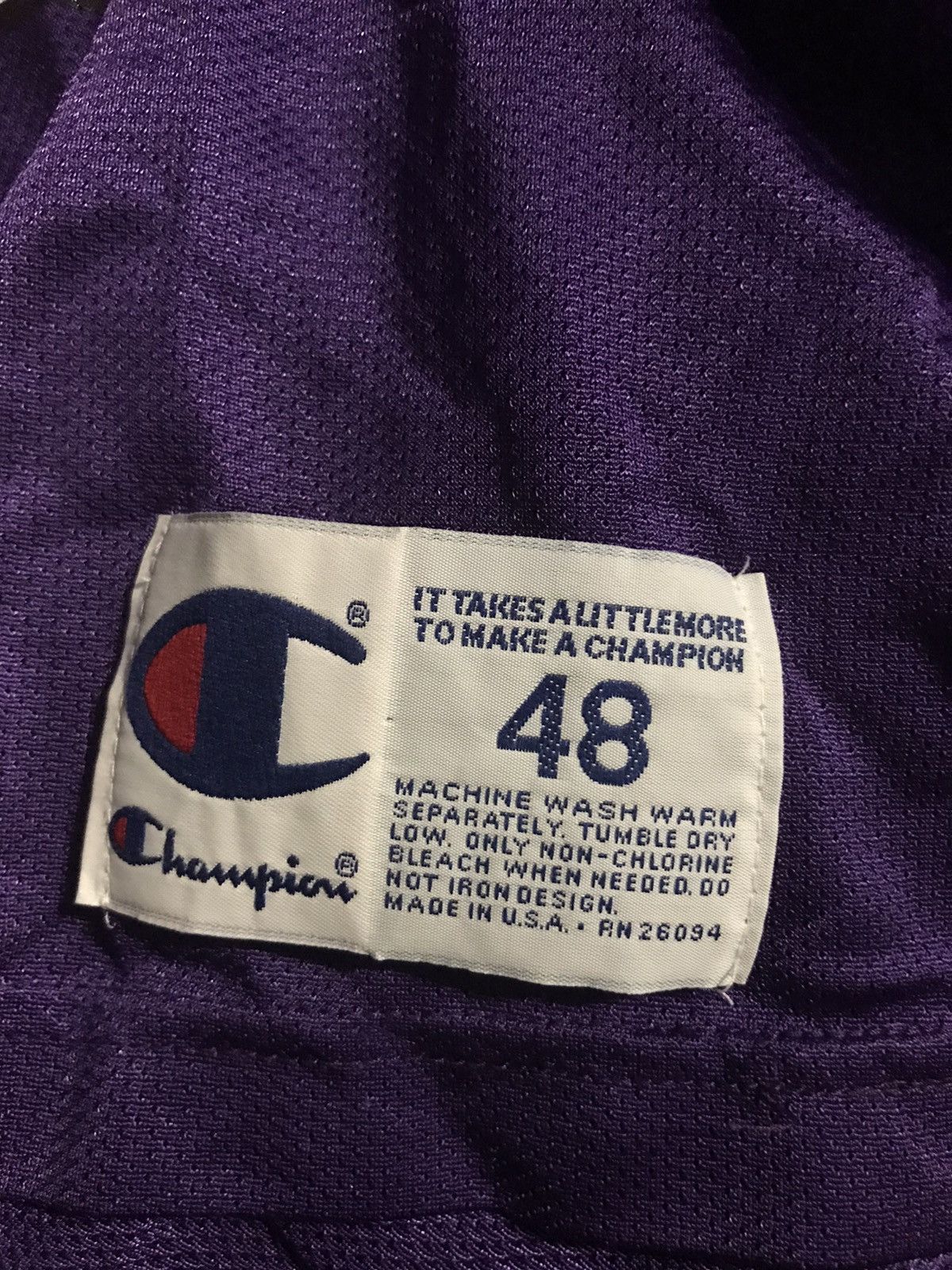 Champion × NBA × Vintage VTG Champion NBA Toronto Raptors Damon Stoudamire Jersey Size US M / EU 48-50 / 2 - 2 Thumbnail