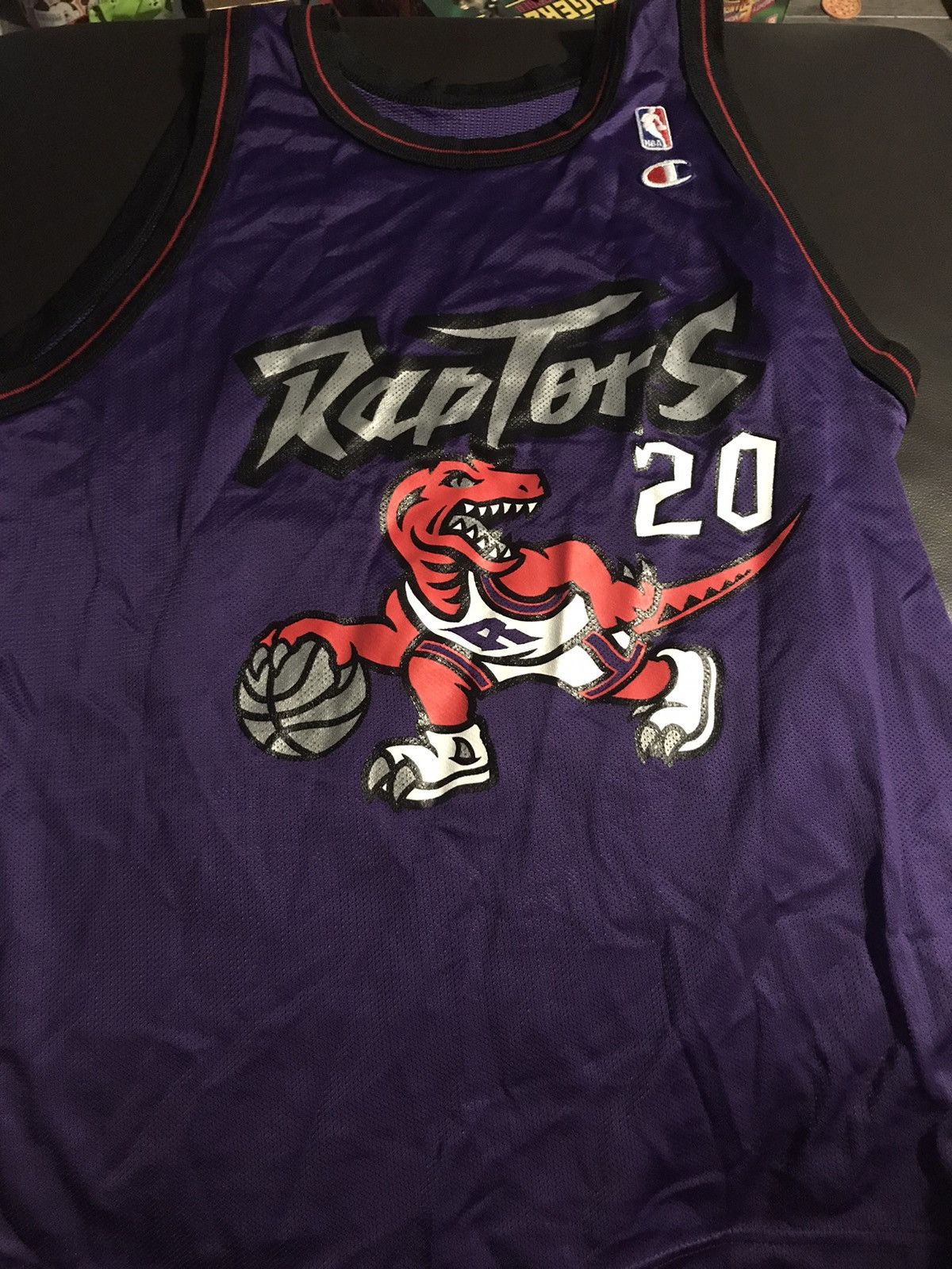 Champion × NBA × Vintage VTG Champion NBA Toronto Raptors Damon Stoudamire Jersey Size US M / EU 48-50 / 2 - 1 Thumbnail
