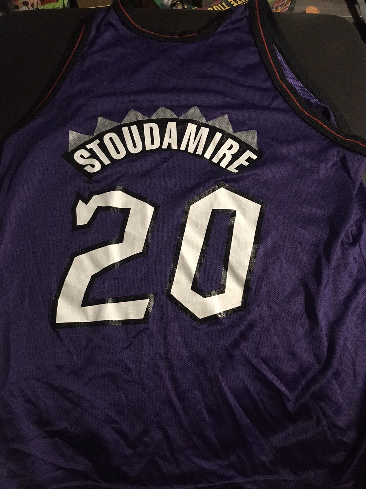 Champion × NBA × Vintage VTG Champion NBA Toronto Raptors Damon Stoudamire Jersey Size US M / EU 48-50 / 2 - 3 Thumbnail