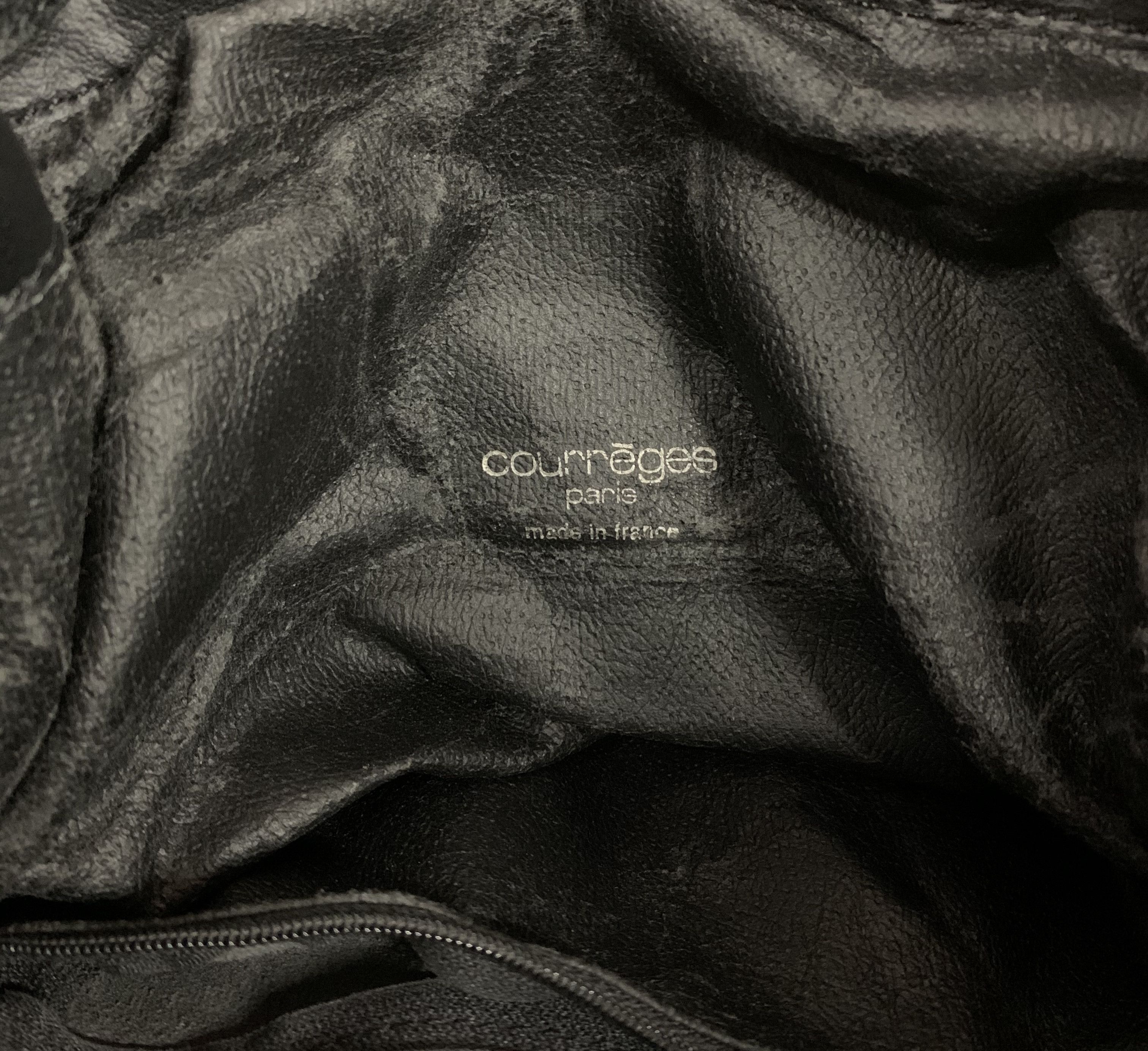 Andre Courreges × Courreges × Designer Courreges vtg authentic leather backpack made in france Size ONE SIZE - 10 Thumbnail
