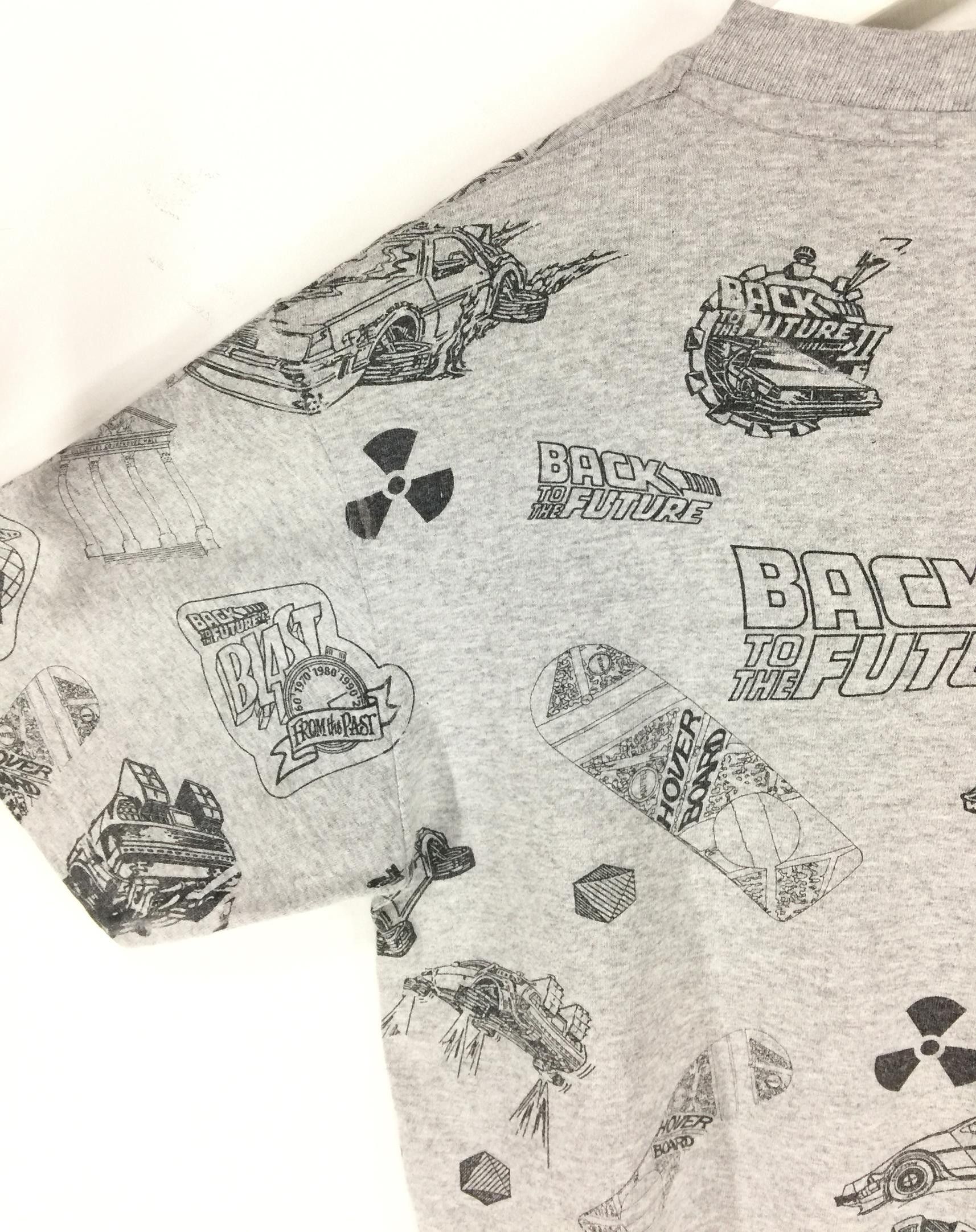 Vintage Back to the future vintage 90s all over print shirt Size US S / EU 44-46 / 1 - 5 Thumbnail