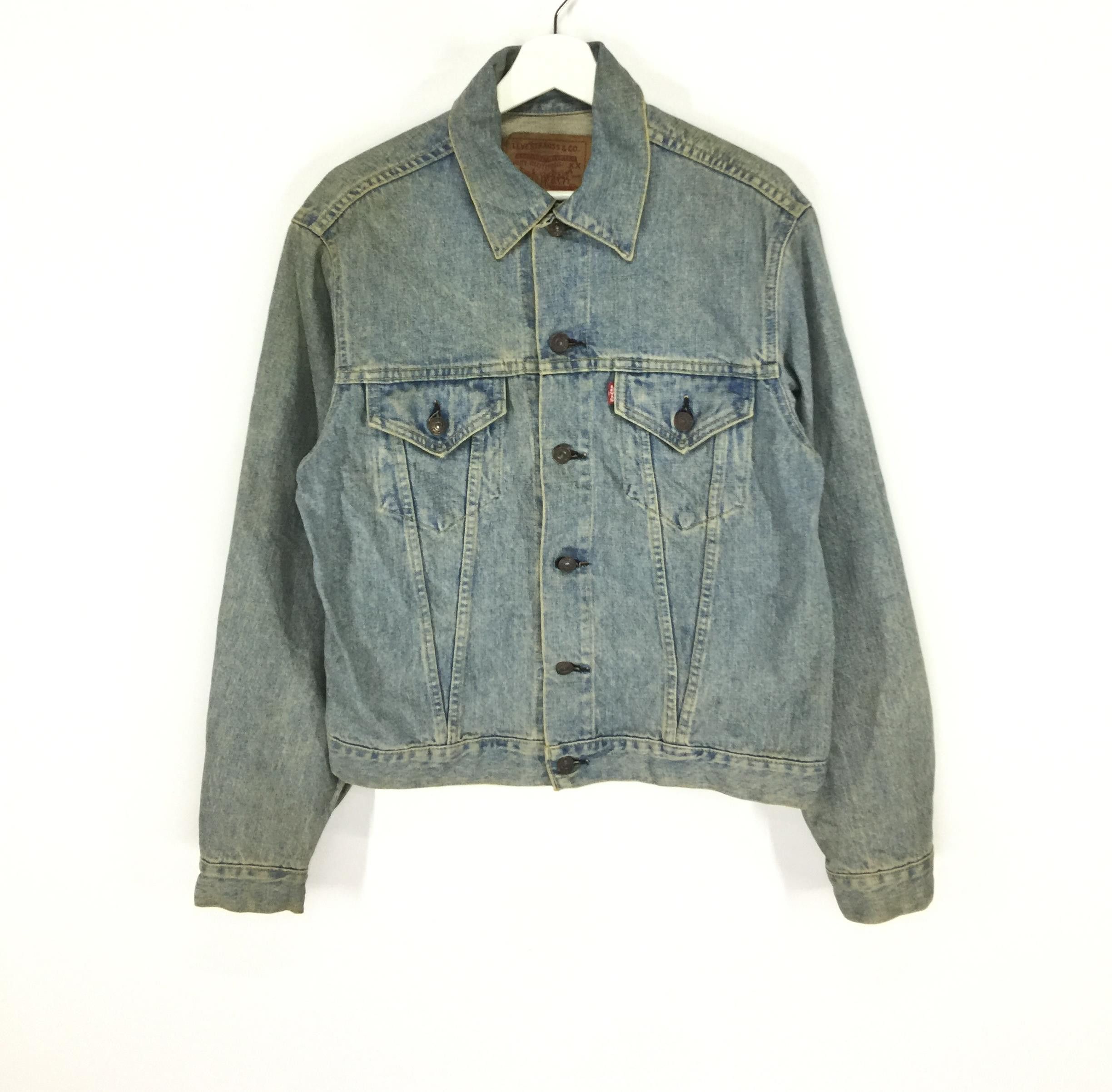 Levi's × Levi's Vintage Clothing × Vintage Levis big E vintage trucker denim jacket/Levis LVC Size US S / EU 44-46 / 1 - 1 Thumbnail