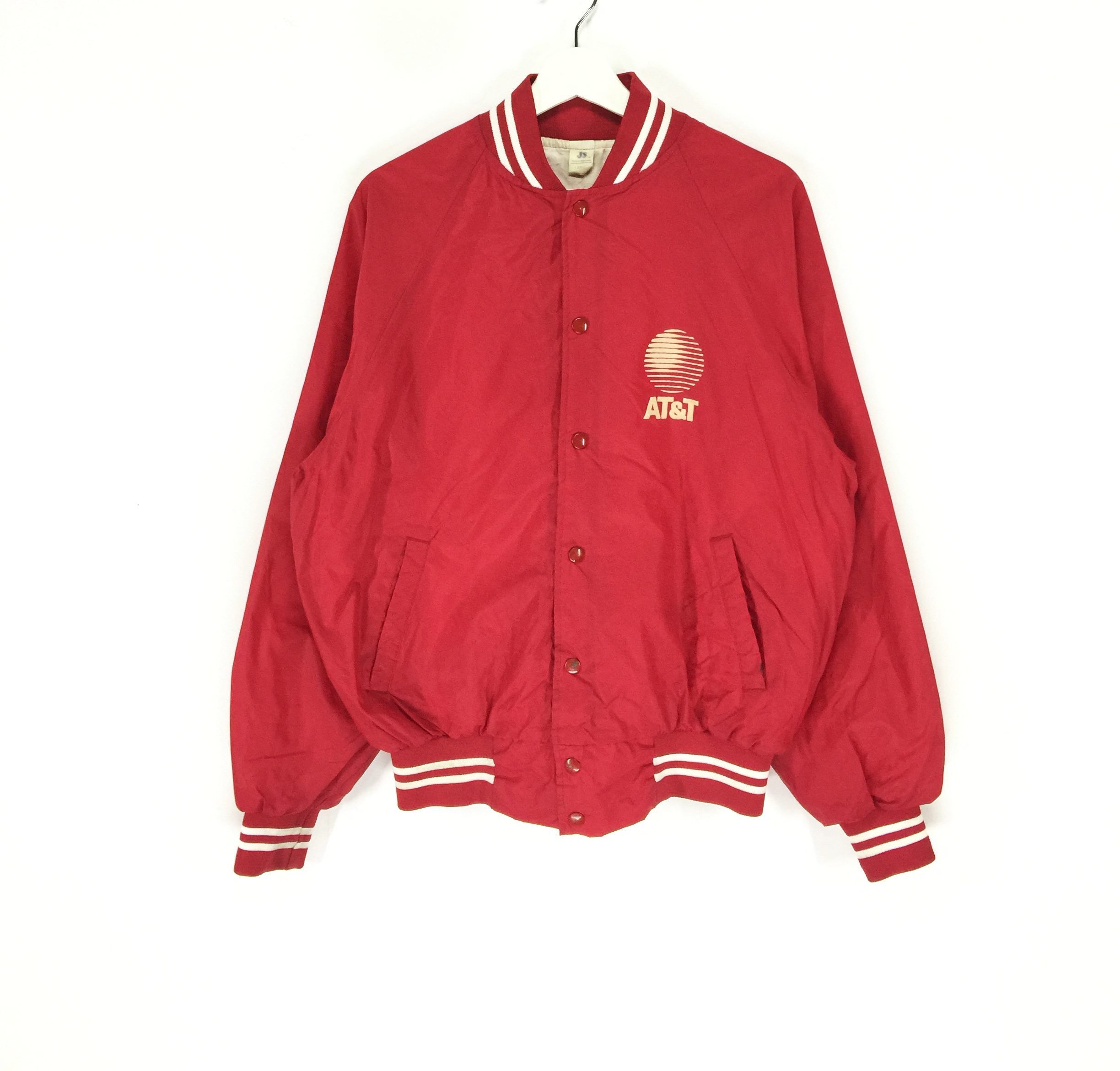 Vintage AT&T nebraska vintage 70s 80s jacket/jostens spiritwear Size US L / EU 52-54 / 3 - 1 Thumbnail