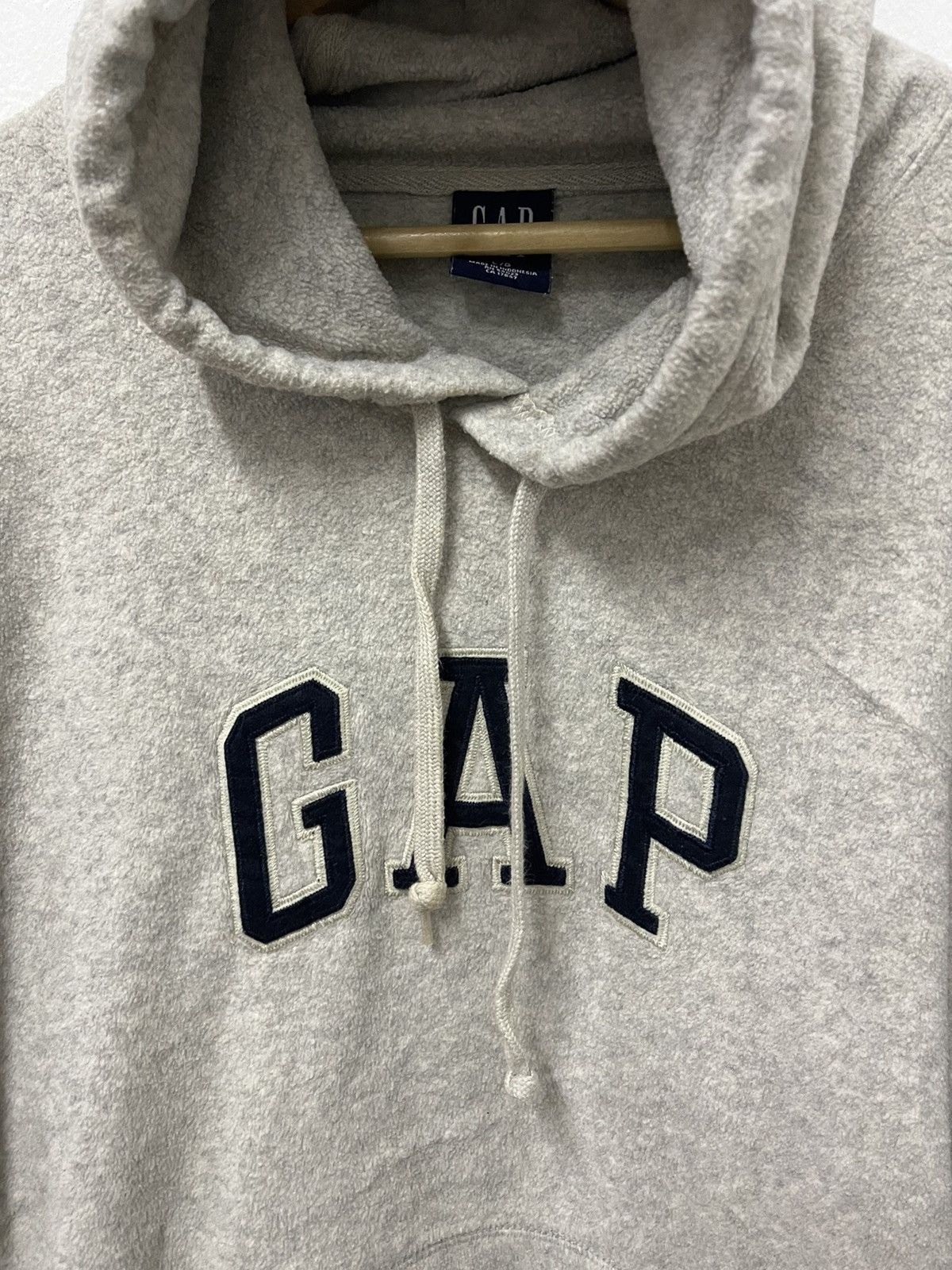 Gap × Vintage Vintage Gap Spell Out Travis Style Hoodie Sweatshirt Size US L / EU 52-54 / 3 - 2 Thumbnail