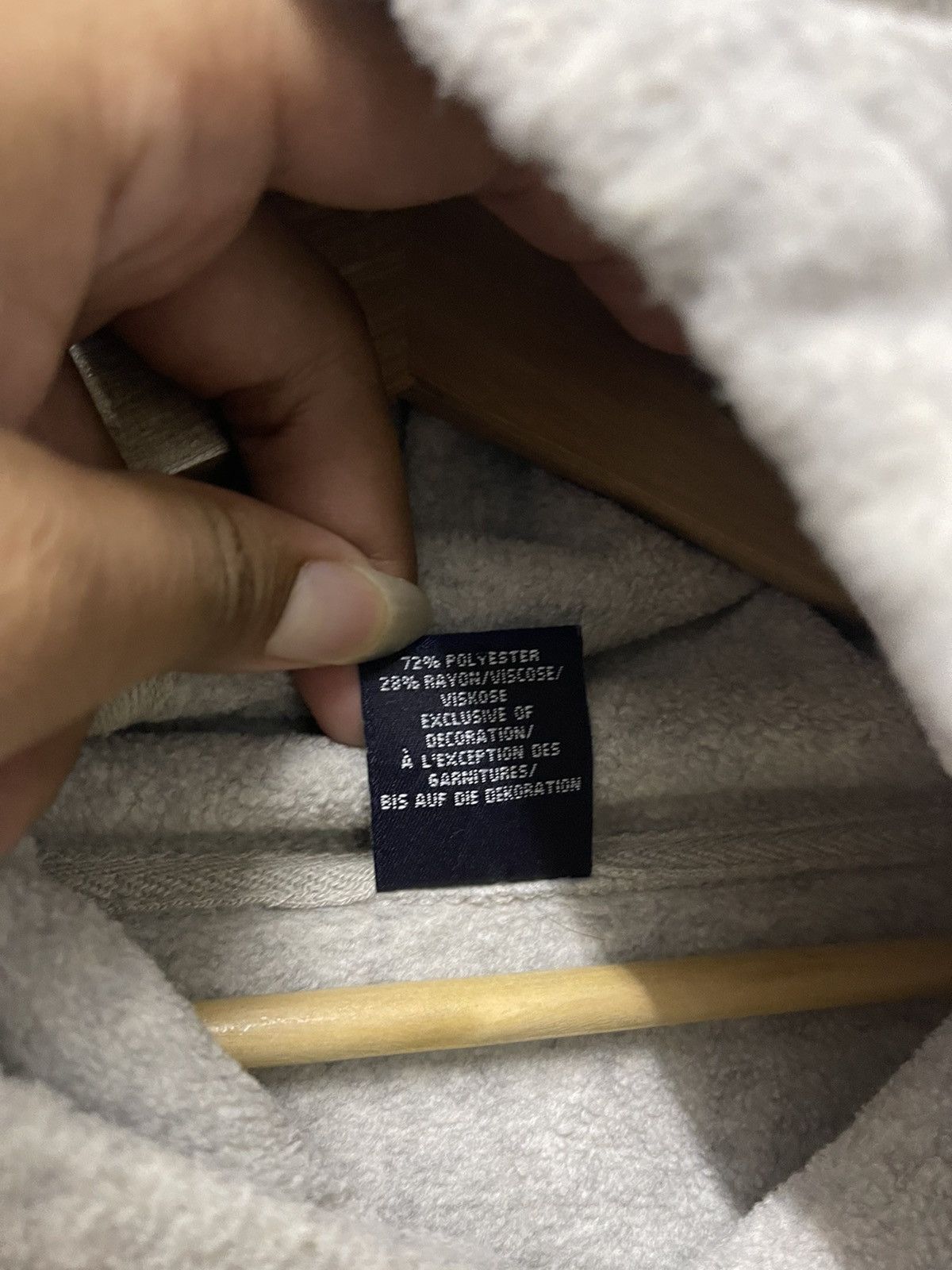 Gap × Vintage Vintage Gap Spell Out Travis Style Hoodie Sweatshirt Size US L / EU 52-54 / 3 - 7 Thumbnail