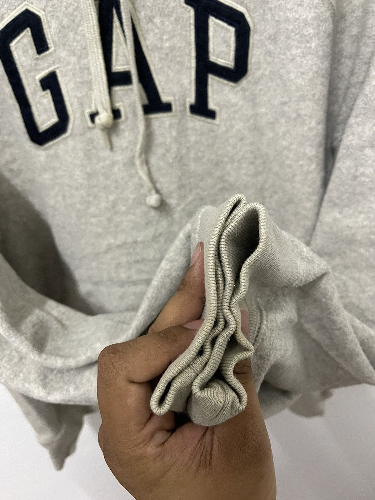 Gap × Vintage Vintage Gap Spell Out Travis Style Hoodie Sweatshirt Size US L / EU 52-54 / 3 - 4 Thumbnail