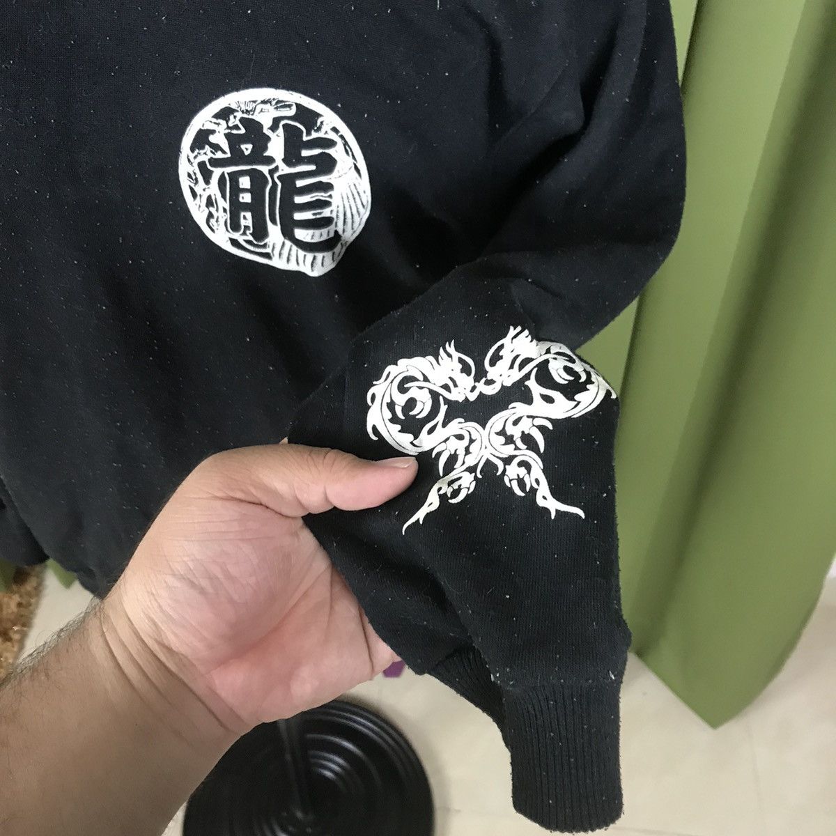 Japanese Brand Dragon Pattern Punk Design Sweatshirt Size US L / EU 52-54 / 3 - 2 Thumbnail