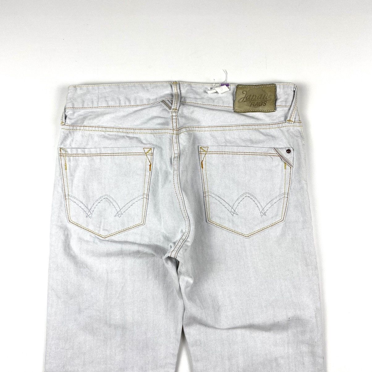 Japanese Brand 💥Rare! Japan Rags Denim Quality Archive Denim Selvedge Size US 32 / EU 48 - 9 Thumbnail