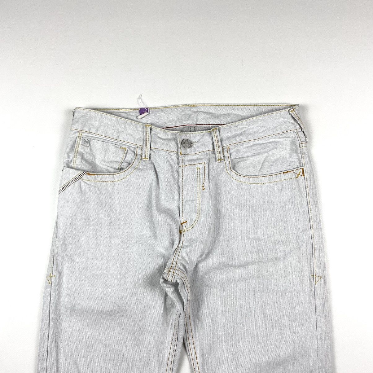 Japanese Brand 💥Rare! Japan Rags Denim Quality Archive Denim Selvedge Size US 32 / EU 48 - 3 Thumbnail