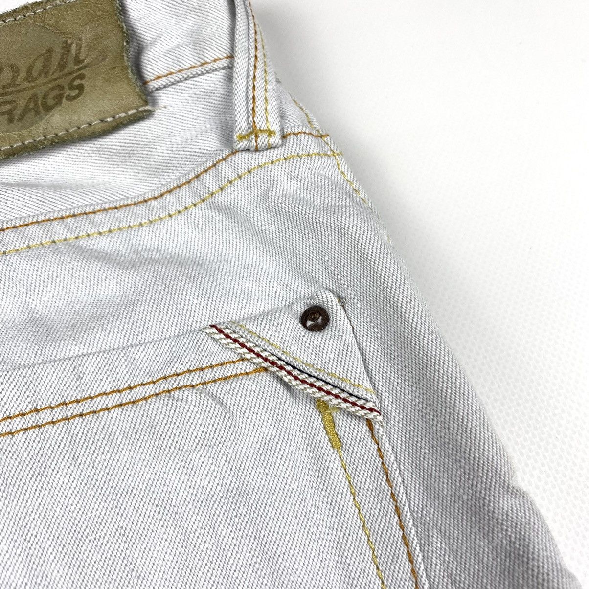 Japanese Brand 💥Rare! Japan Rags Denim Quality Archive Denim Selvedge Size US 32 / EU 48 - 12 Thumbnail
