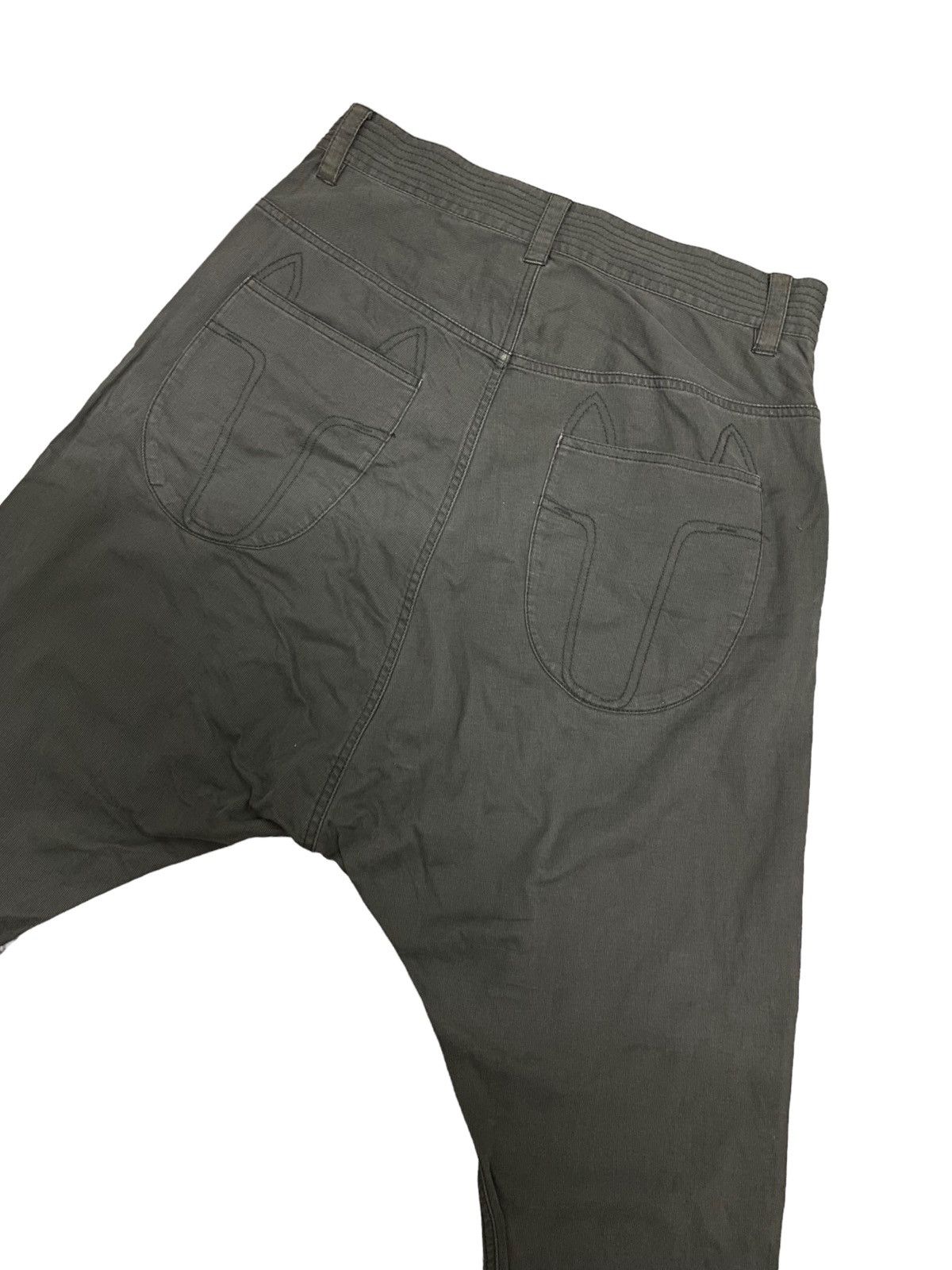 Issey Miyake × Vintage Vintage Tsumori Chisato Issey Miyake Drop Crotch Pants Size US 31 - 3 Thumbnail