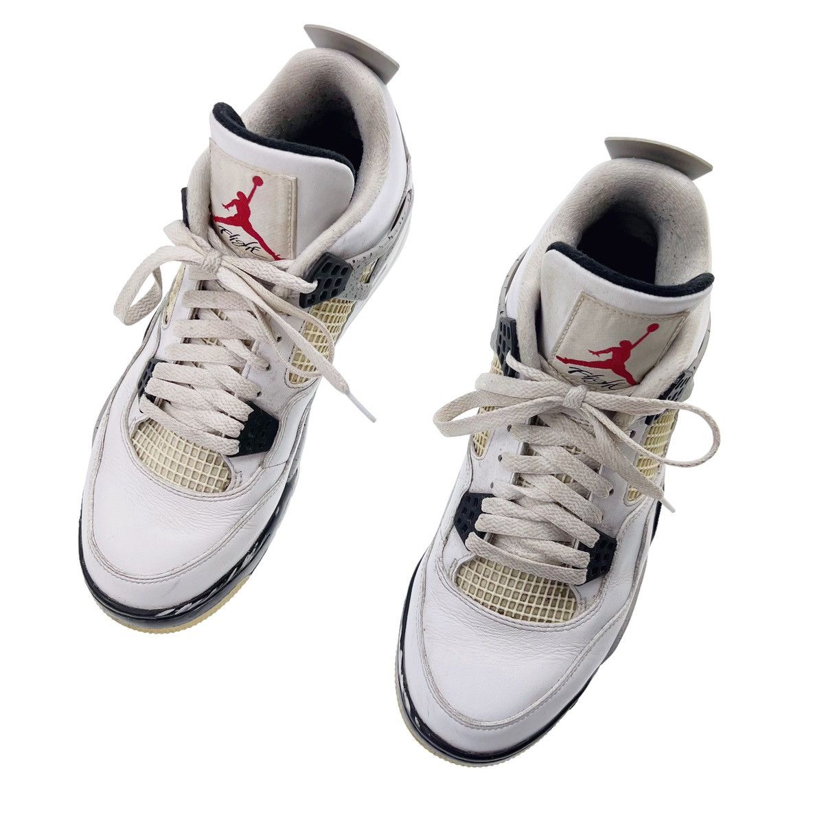 Nike Nike Air Jordan 4 Retro Golf White Cement Size US 10 / EU 43 - 2 Thumbnail
