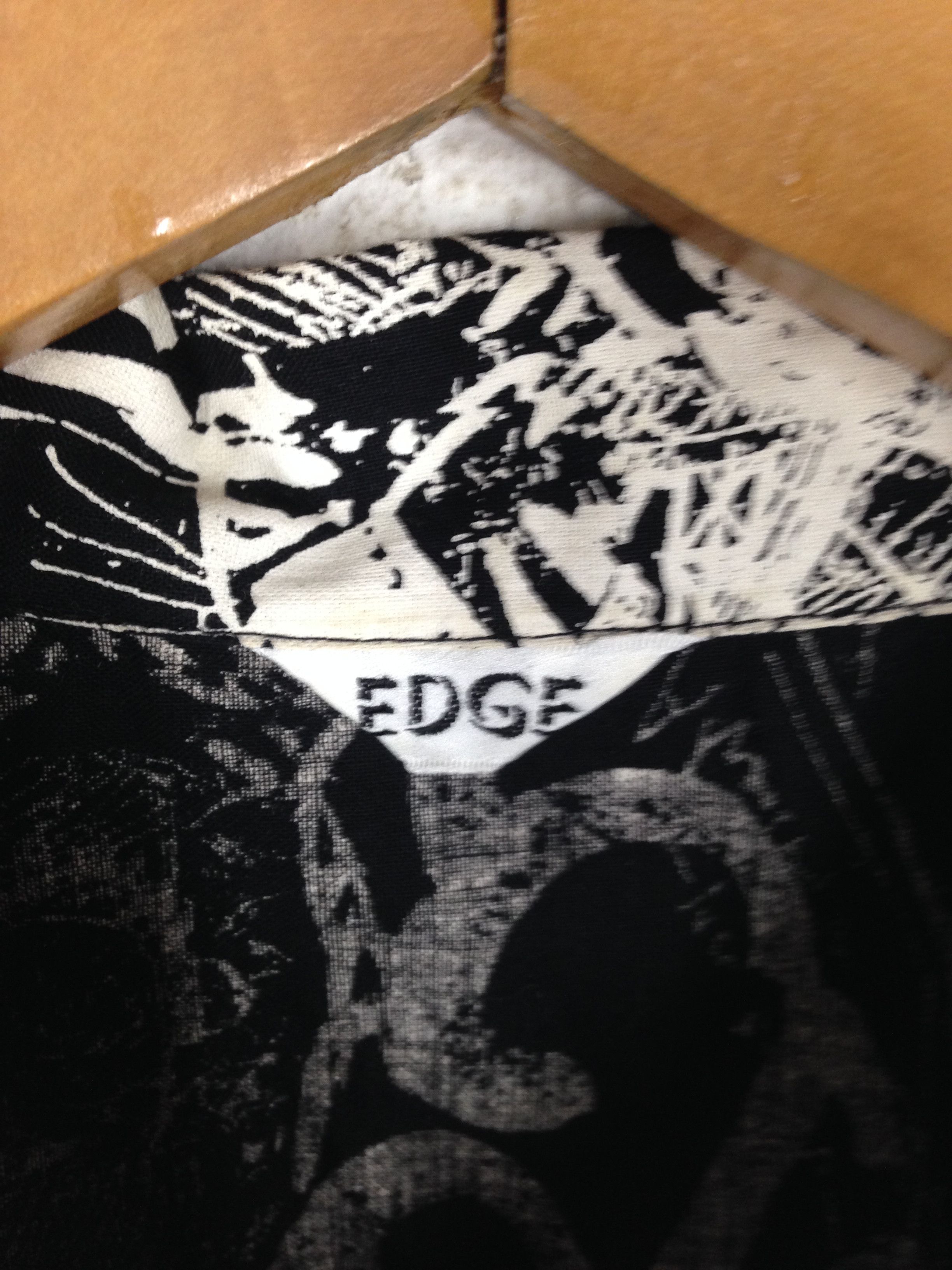 Japanese Brand EDGE Full Print Nice Dsign Button Shirts Size US M / EU 48-50 / 2 - 4 Thumbnail