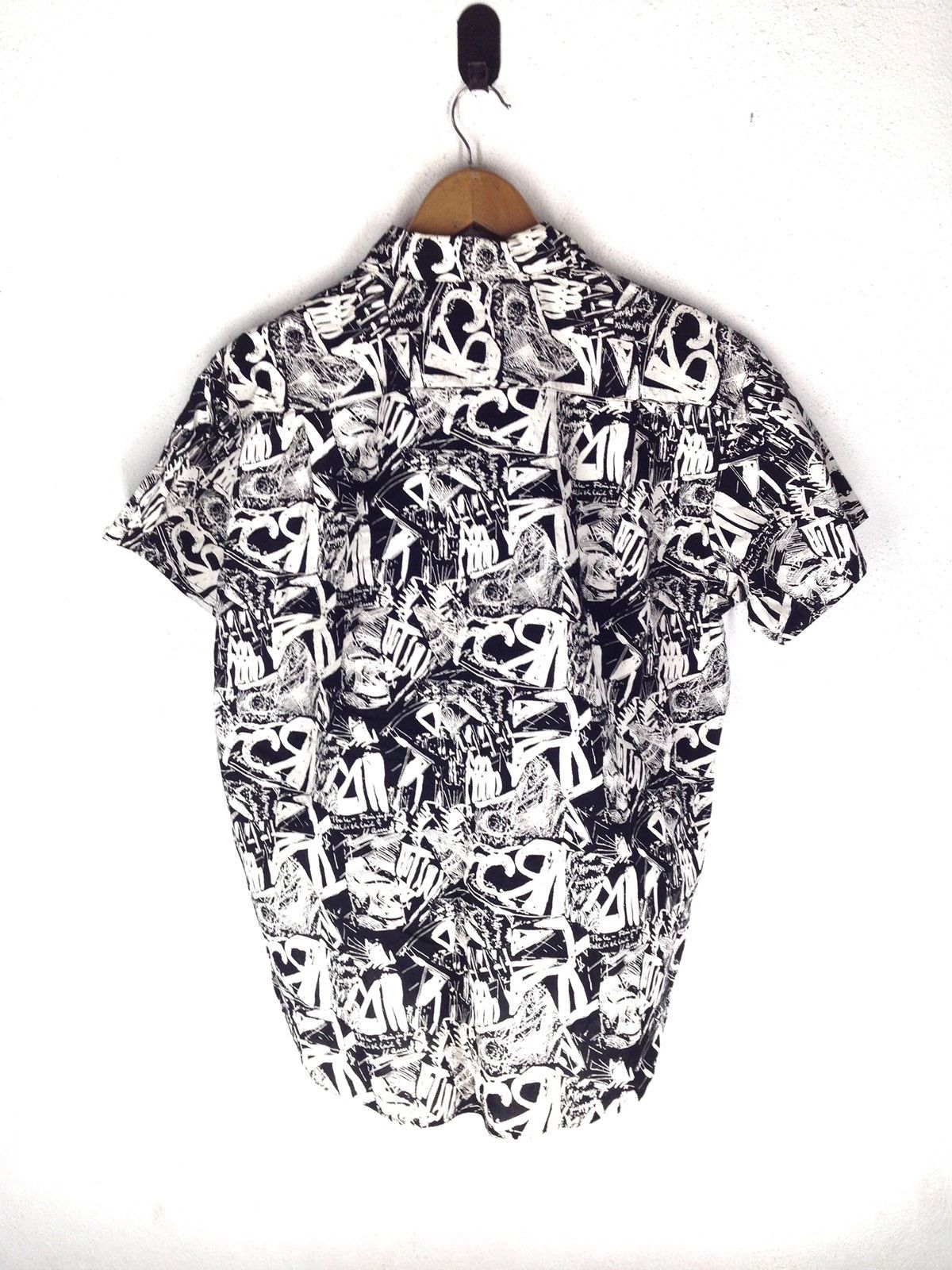 Japanese Brand EDGE Full Print Nice Dsign Button Shirts Size US M / EU 48-50 / 2 - 3 Thumbnail