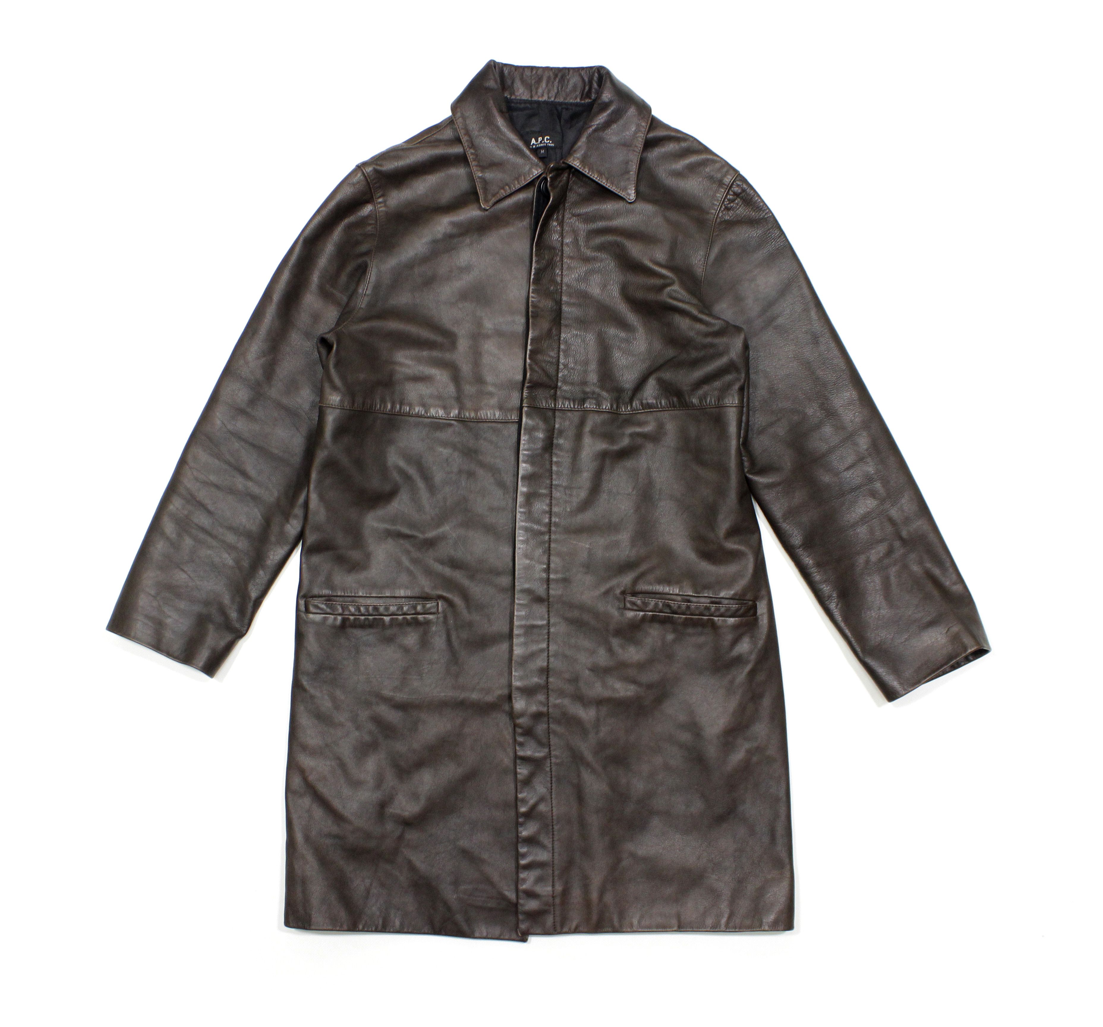 Men's A.P.C. Leather Jackets | Grailed