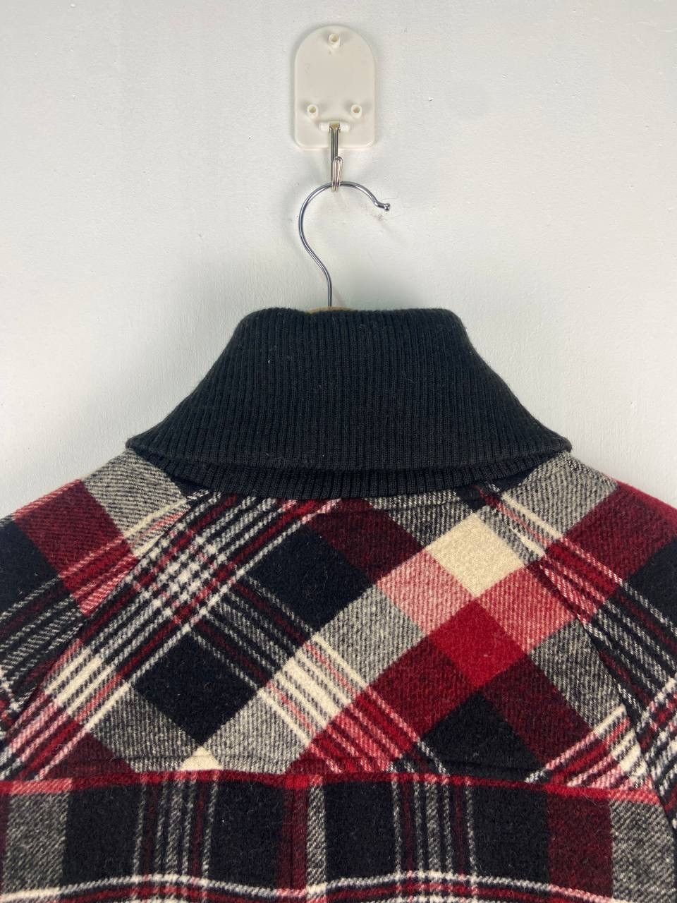 Vintage × Woolrich Woolen Mills STEALS🔥 Vintage Woolrich Plaid Tartan Wool Varsity Jacket Size US M / EU 48-50 / 2 - 7 Thumbnail