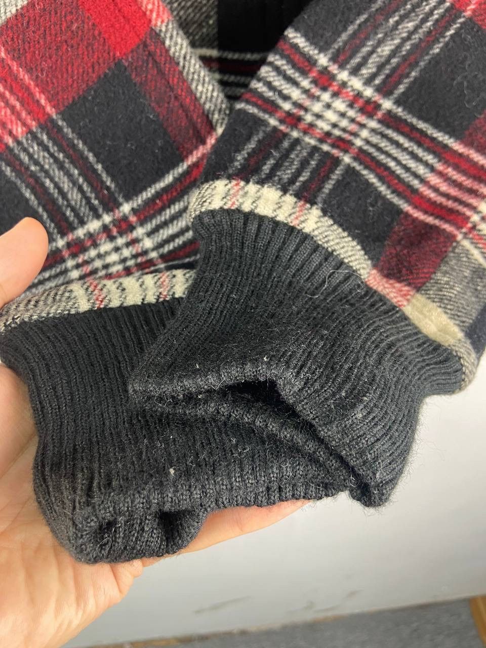 Vintage × Woolrich Woolen Mills STEALS🔥 Vintage Woolrich Plaid Tartan Wool Varsity Jacket Size US M / EU 48-50 / 2 - 6 Thumbnail