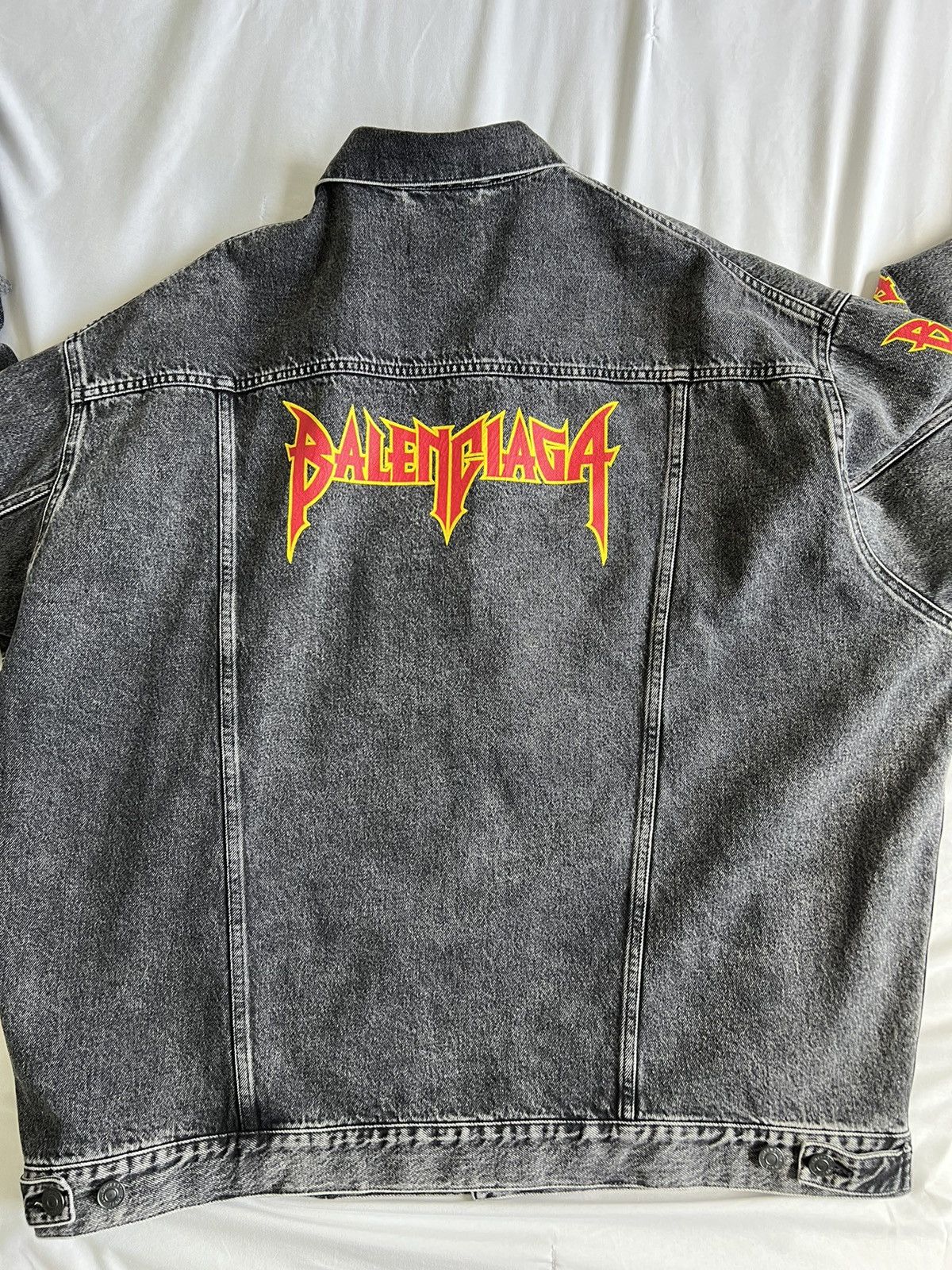 Balenciaga Balenciaga metal denim jacket FINAL DROP Size US XL / EU 56 / 4 - 15 Thumbnail