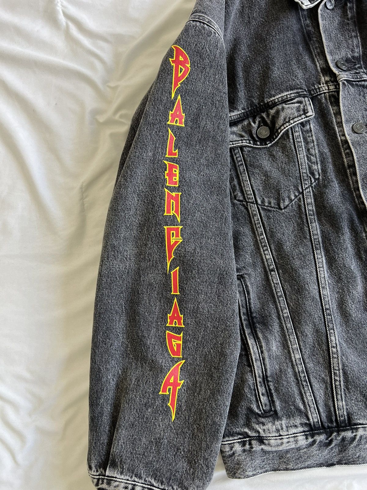 Balenciaga Balenciaga metal denim jacket FINAL DROP Size US XL / EU 56 / 4 - 9 Thumbnail