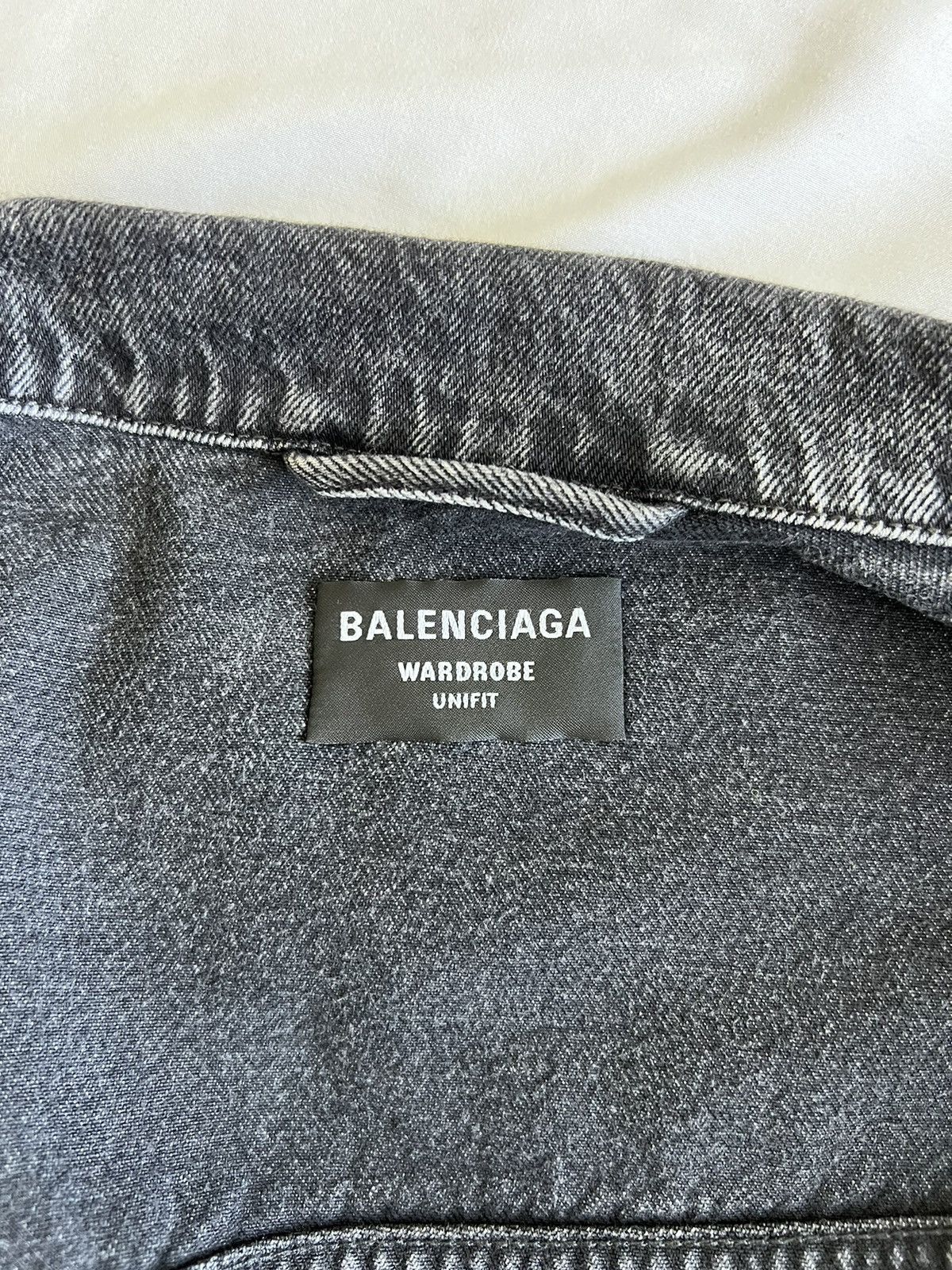 Balenciaga Balenciaga metal denim jacket FINAL DROP Size US XL / EU 56 / 4 - 8 Thumbnail
