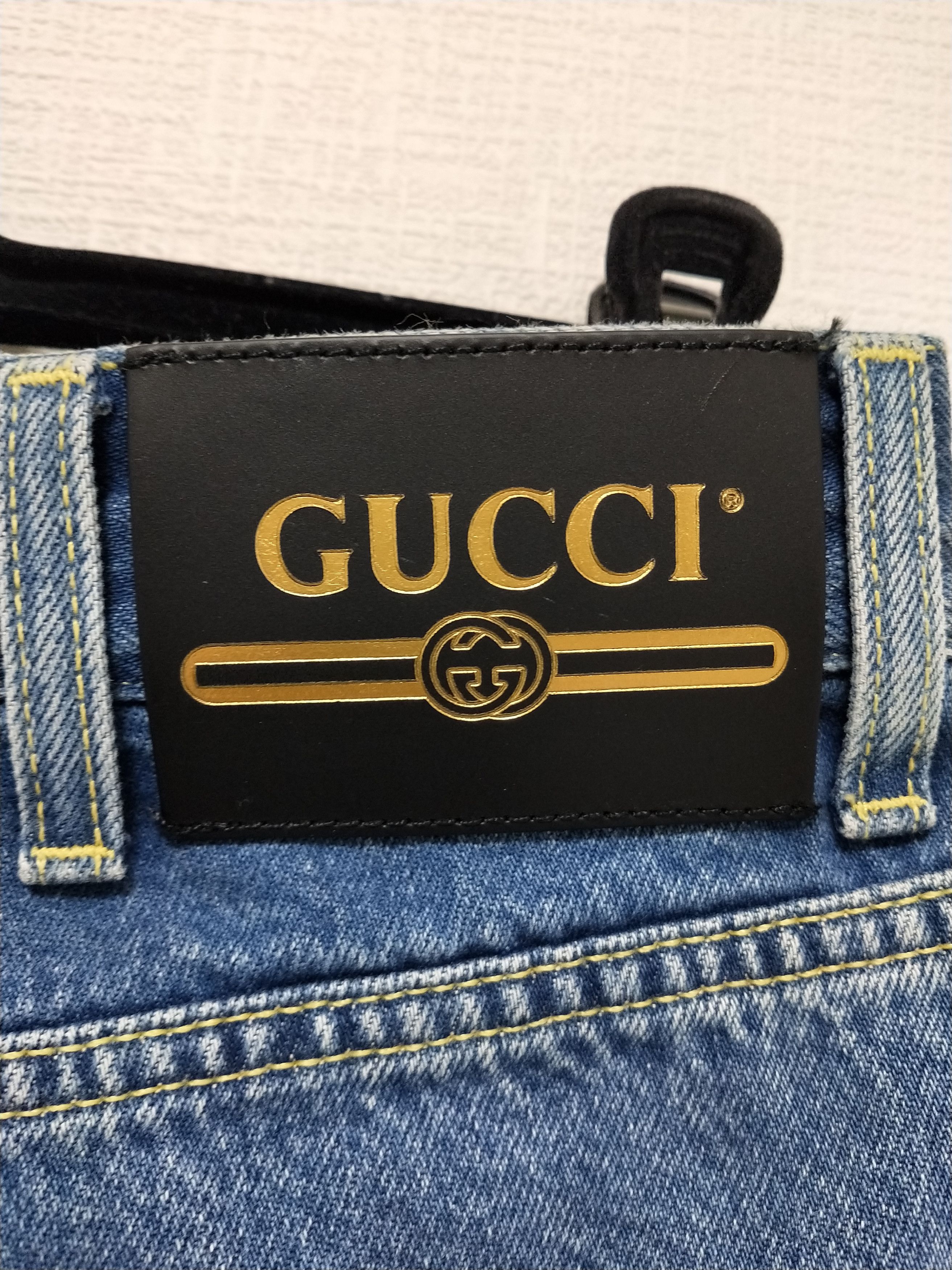 Gucci Tapered Jeans with Brooches Size US 30 / EU 46 - 4 Thumbnail