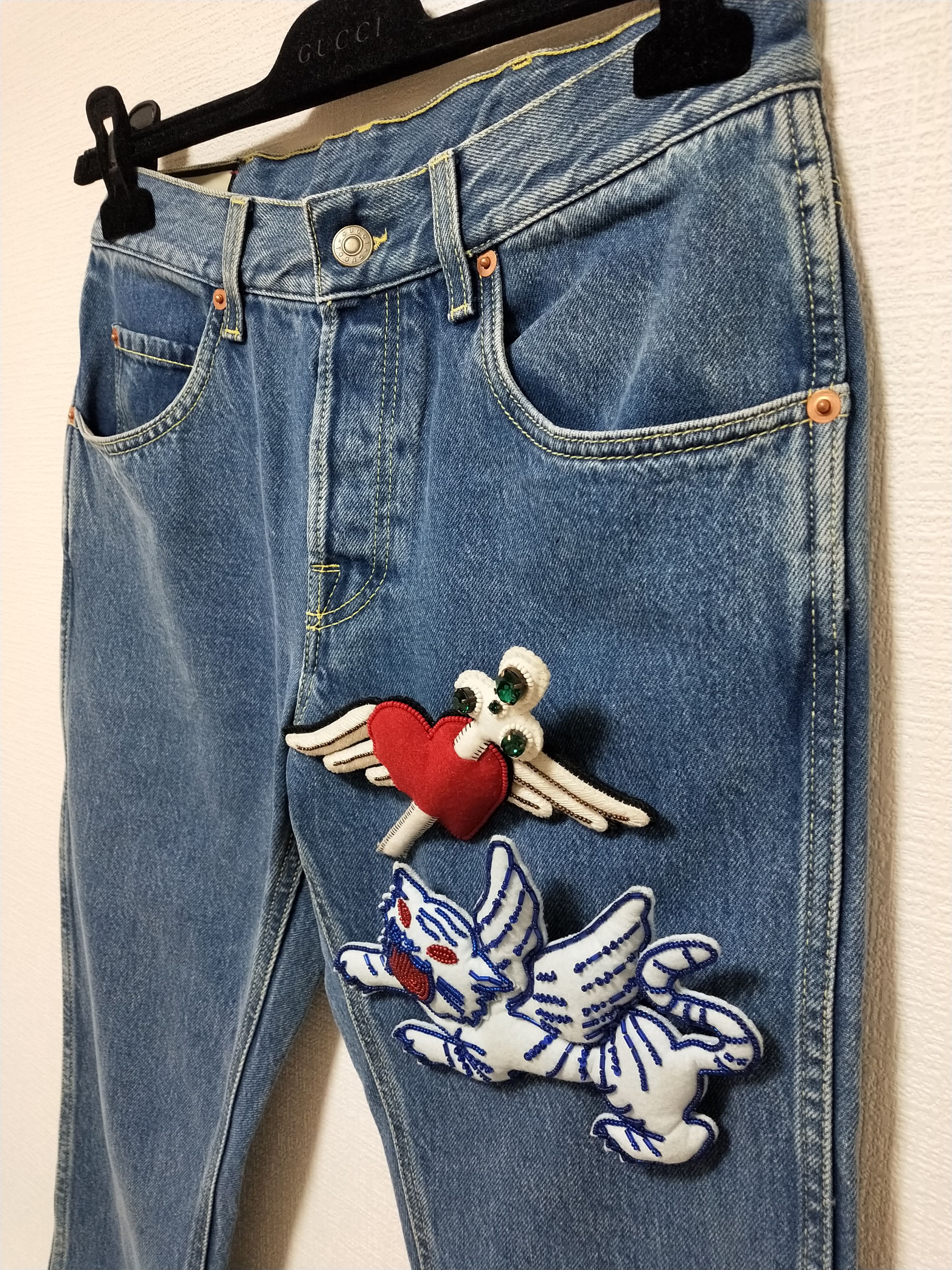 Gucci Tapered Jeans with Brooches Size US 30 / EU 46 - 3 Thumbnail