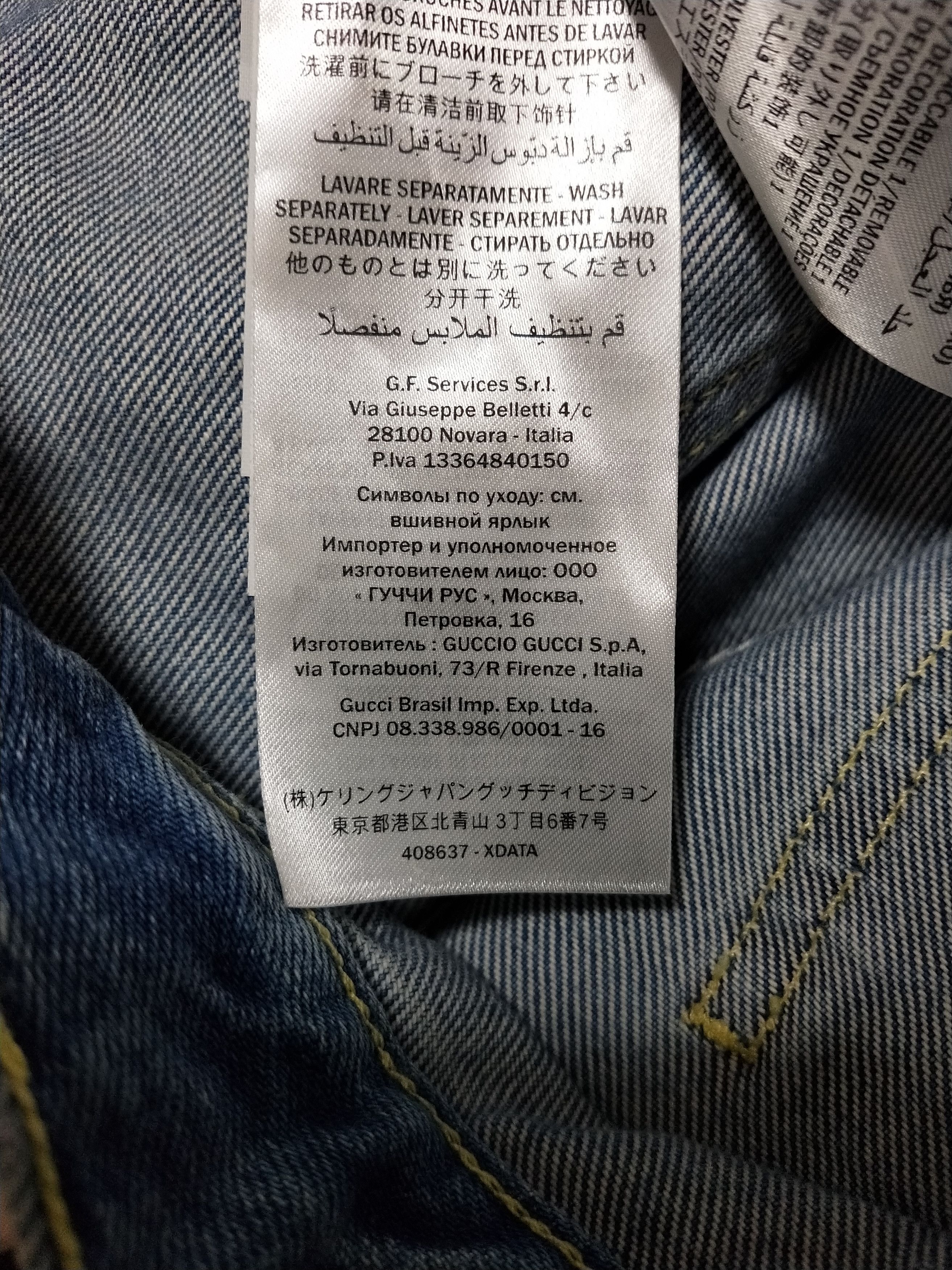 Gucci Tapered Jeans with Brooches Size US 30 / EU 46 - 7 Thumbnail