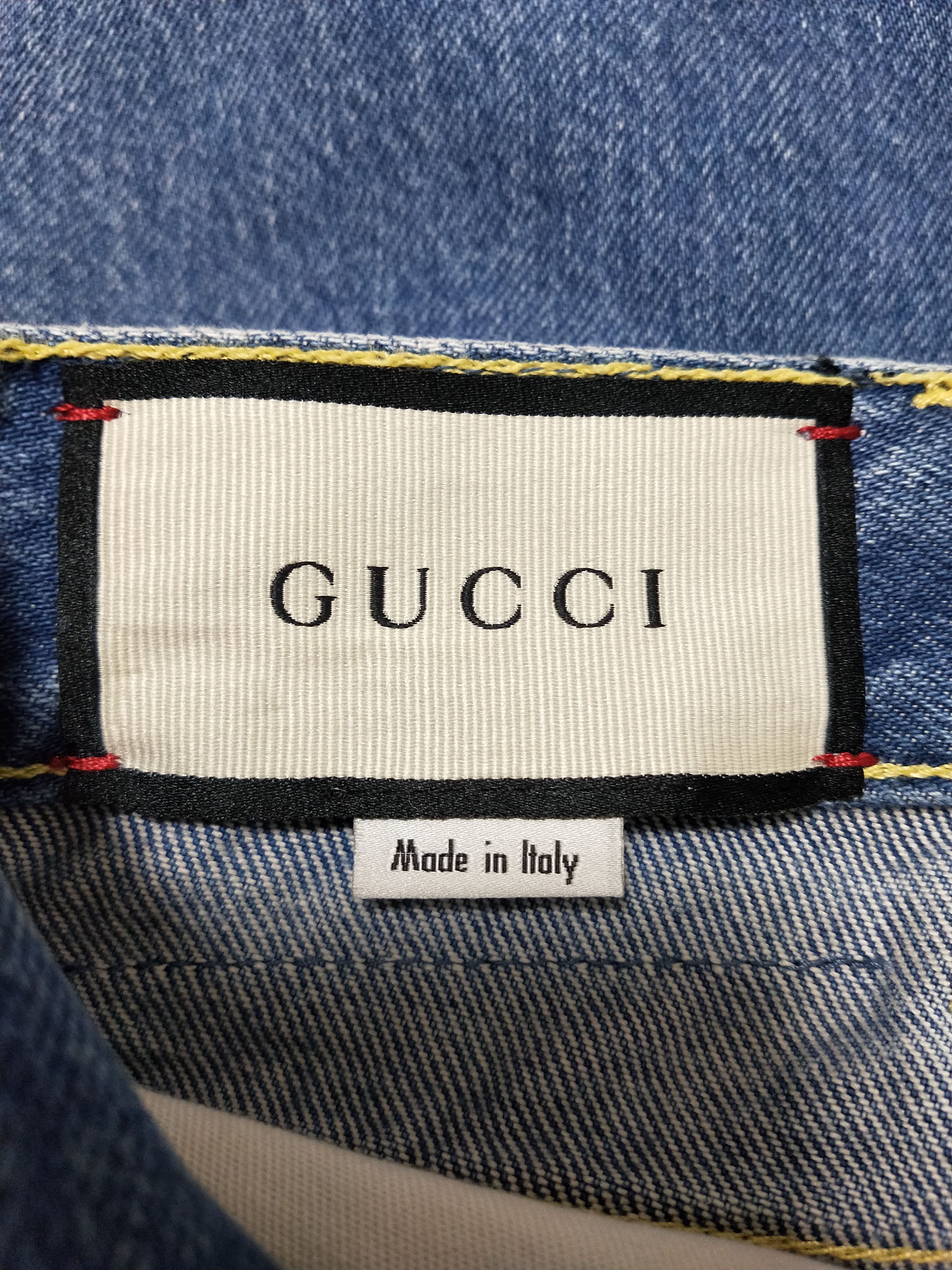 Gucci Tapered Jeans with Brooches Size US 30 / EU 46 - 5 Thumbnail
