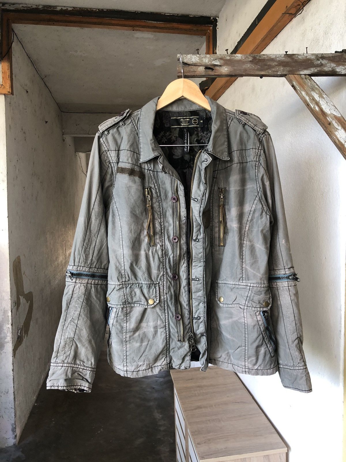 Vintage Vintage Breath Mint Distressed Punk Jacket Size US M / EU 48-50 / 2 - 1 Thumbnail