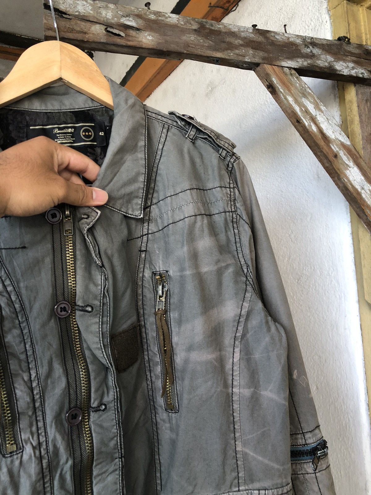 Vintage Vintage Breath Mint Distressed Punk Jacket Size US M / EU 48-50 / 2 - 12 Thumbnail