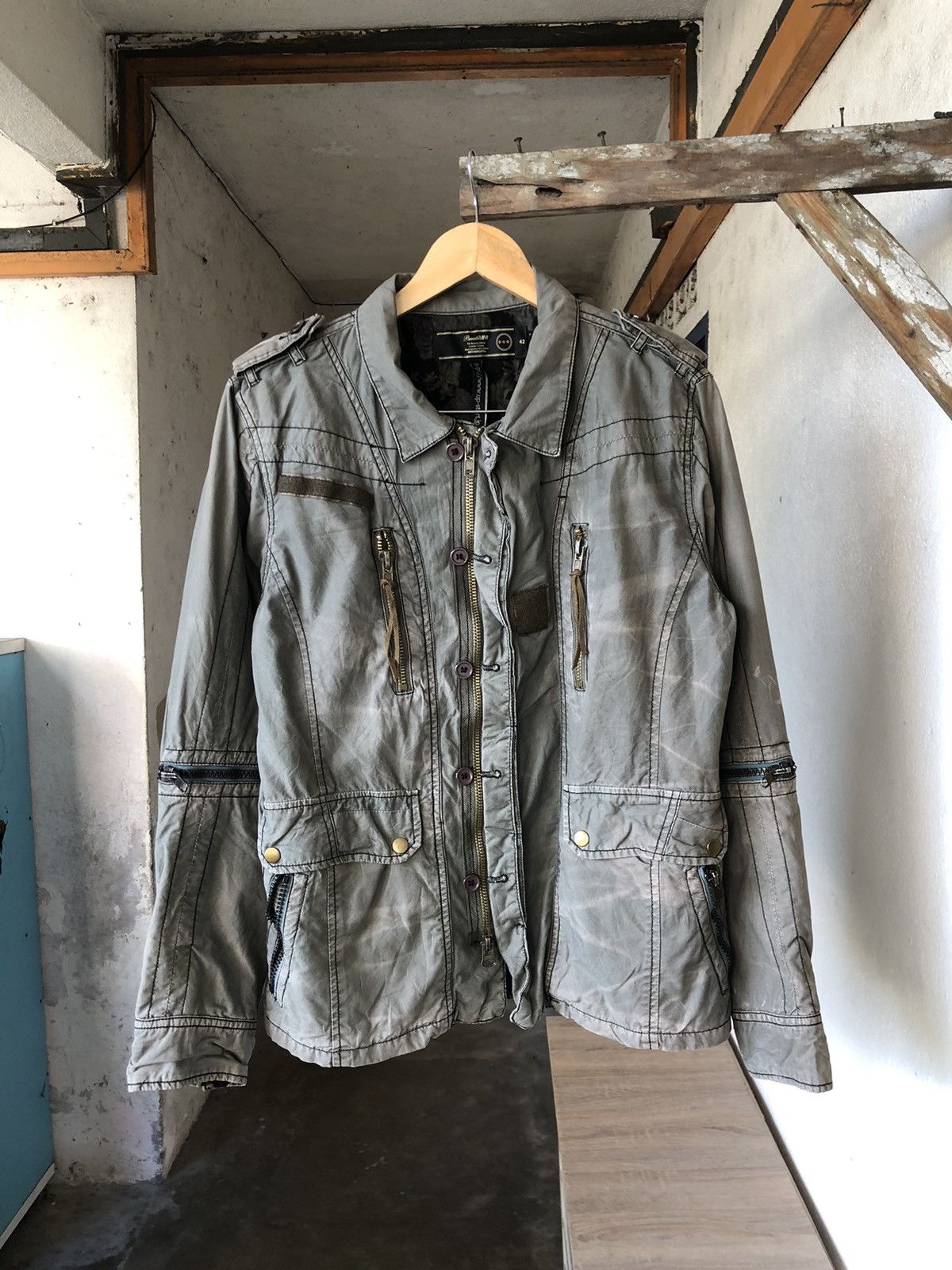 Vintage Vintage Breath Mint Distressed Punk Jacket Size US M / EU 48-50 / 2 - 2 Thumbnail