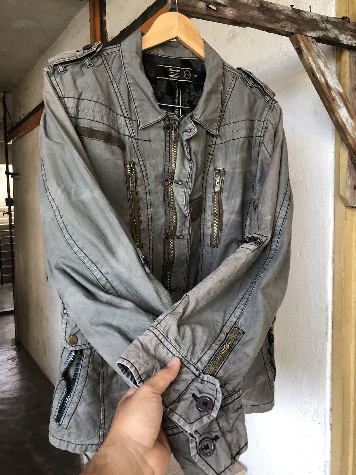 Vintage Vintage Breath Mint Distressed Punk Jacket Size US M / EU 48-50 / 2 - 15 Thumbnail