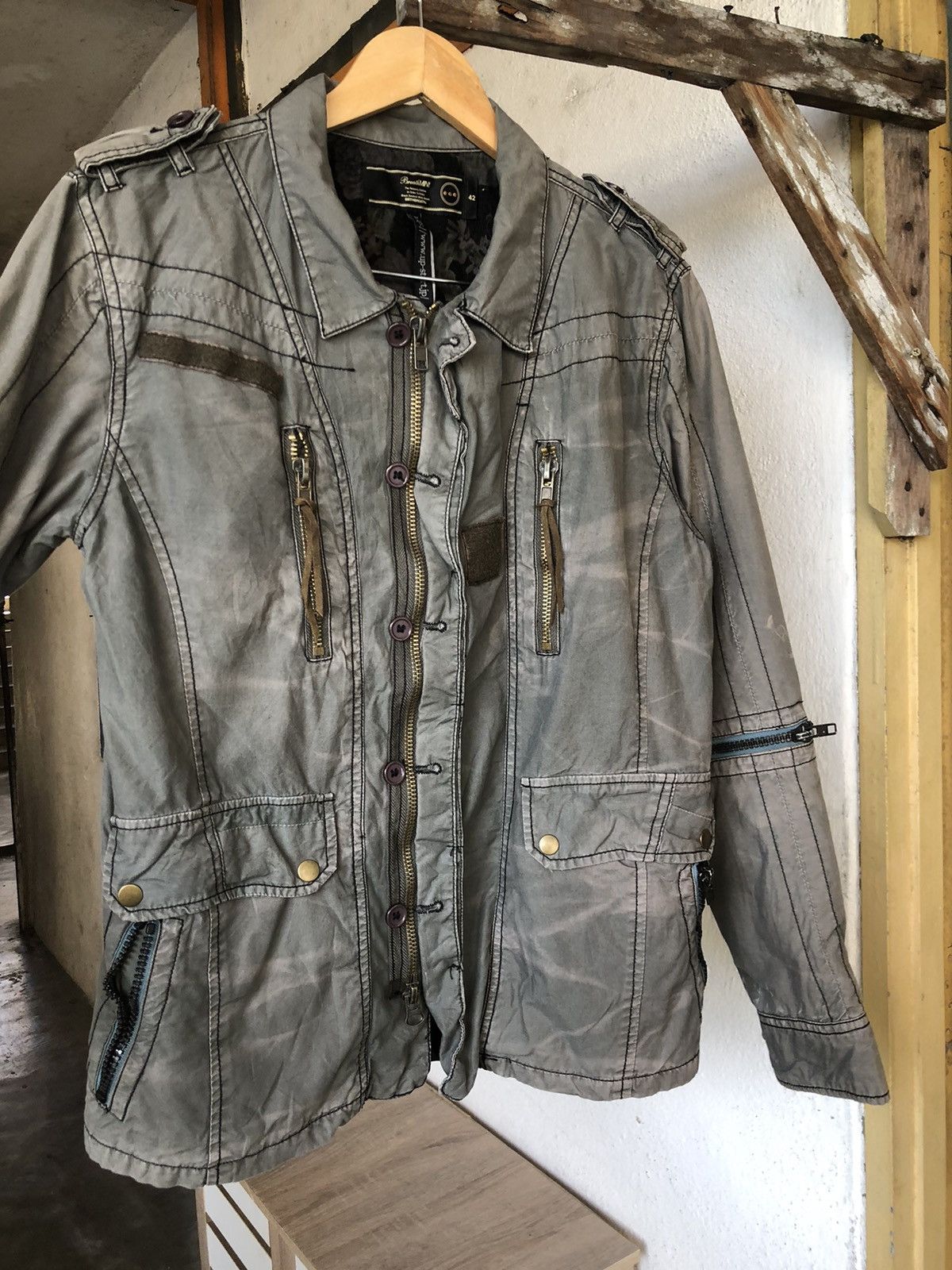 Vintage Vintage Breath Mint Distressed Punk Jacket Size US M / EU 48-50 / 2 - 16 Thumbnail