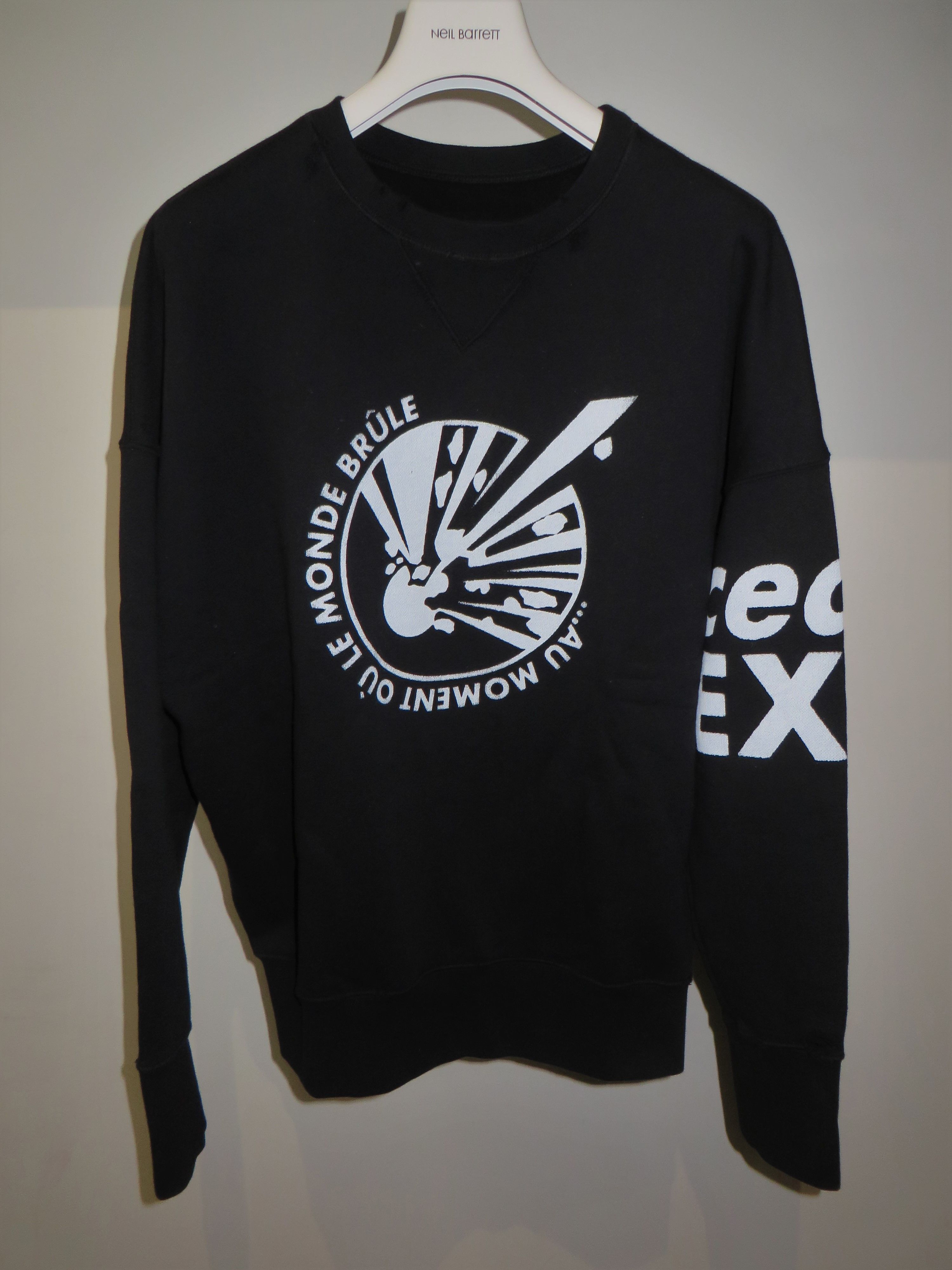 Faith Connexion "Au moment" printed sweatshirt Size US M / EU 48-50 / 2 - 4 Thumbnail
