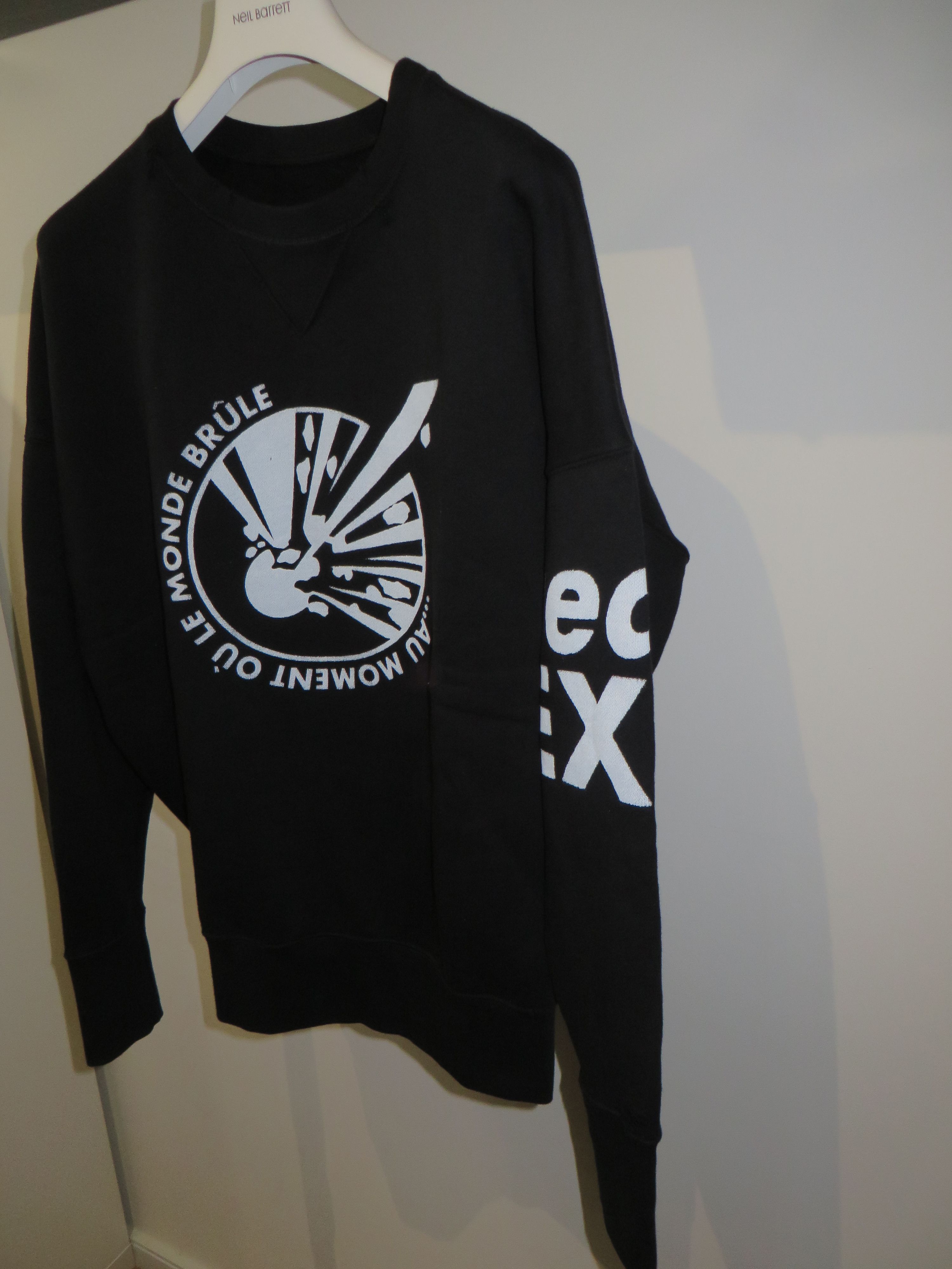 Faith Connexion "Au moment" printed sweatshirt Size US M / EU 48-50 / 2 - 3 Thumbnail