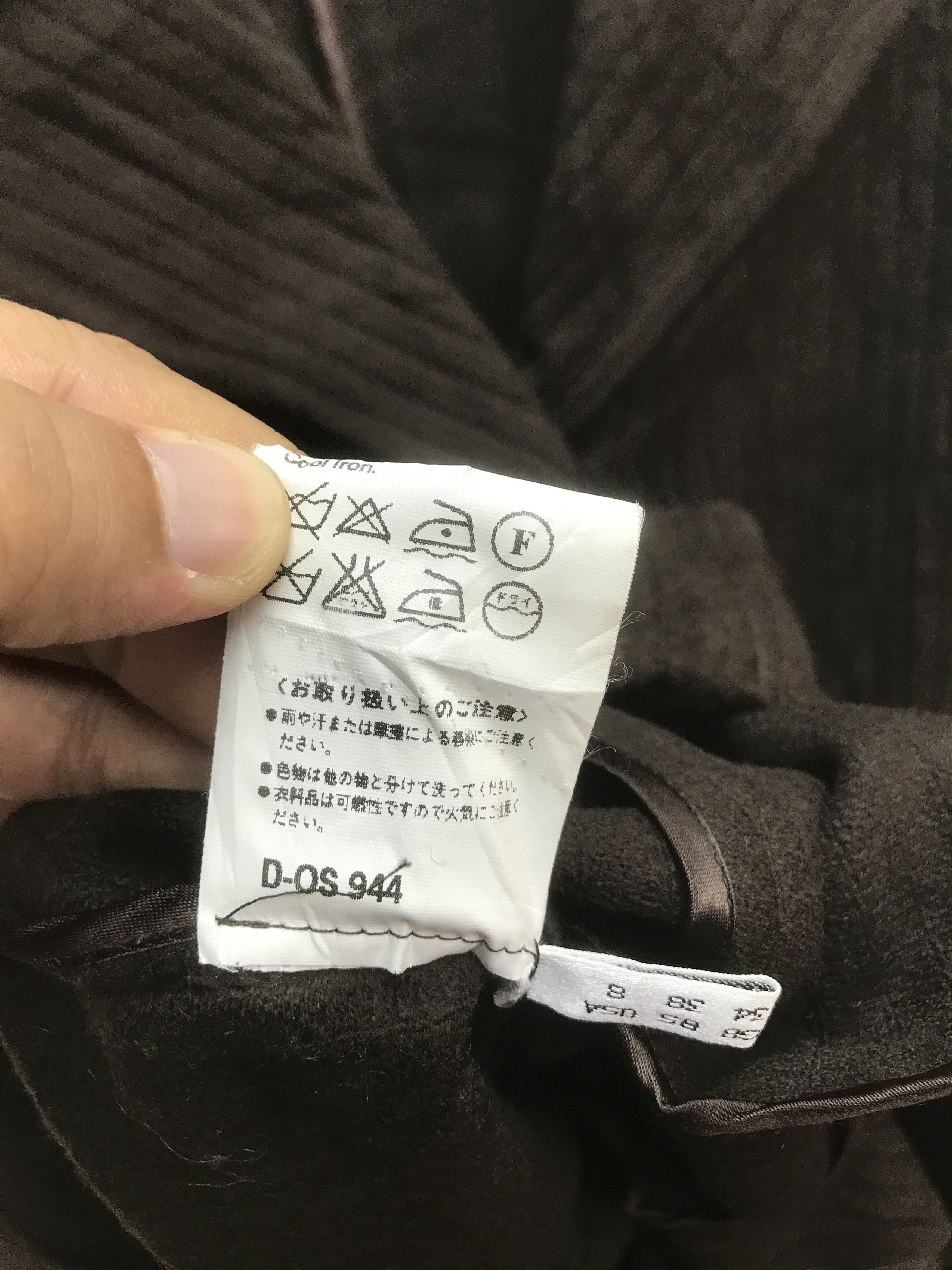 Versace GENNY BY VERSACE CURDUROY LEATHER COLAR OVERCOAT PARKA Size US M / EU 48-50 / 2 - 10 Thumbnail