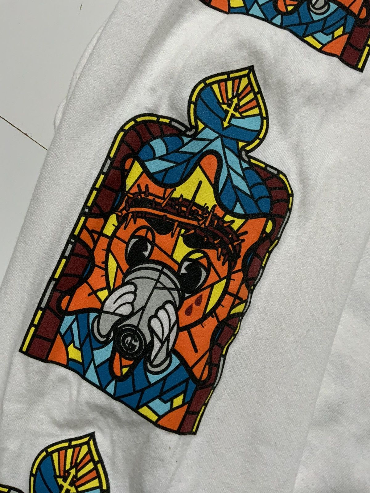 Glo Gang Glo Gang International Church Of Glory Stained Glass T-Shirt Size US XXL / EU 58 / 5 - 7 Thumbnail