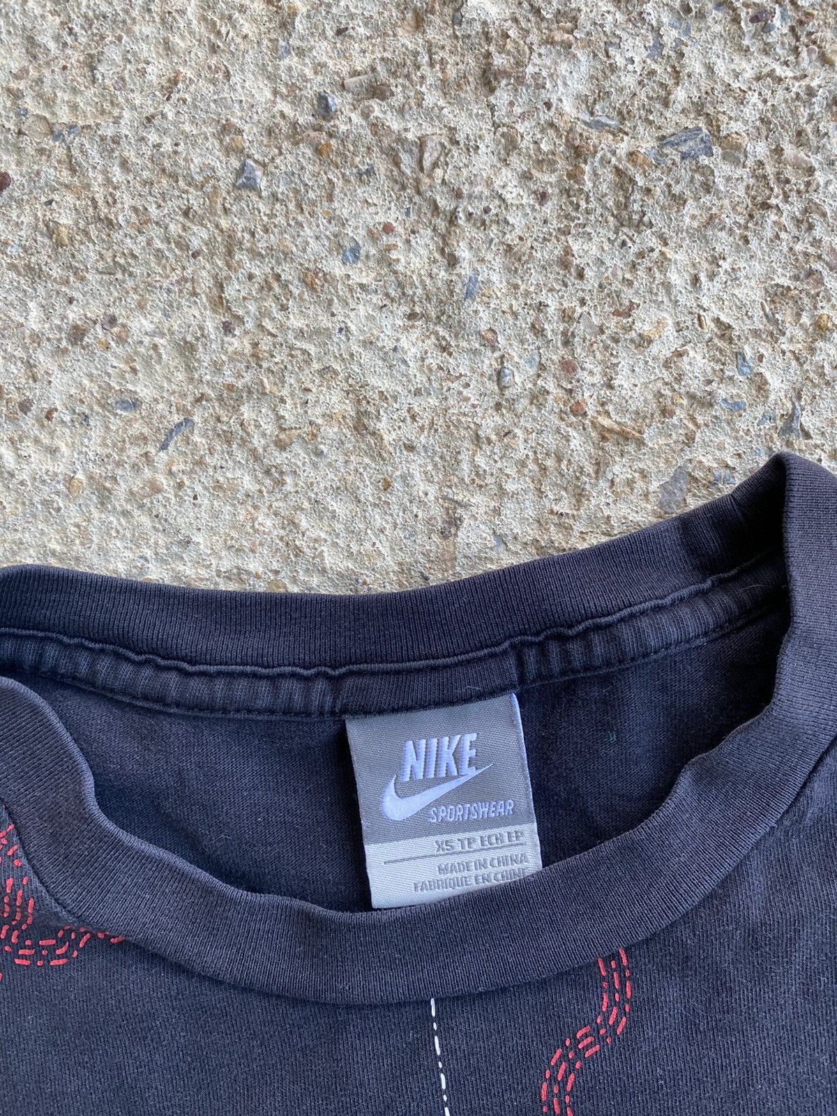 Nike × Vintage Vintage Y2K Nike Manchester United All Over Shirt Size US XS / EU 42 / 0 - 3 Thumbnail