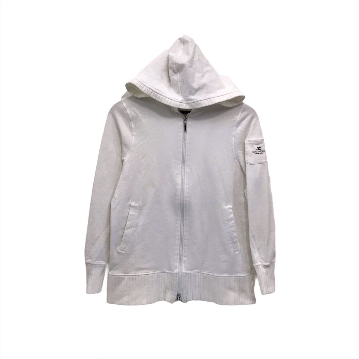 Courreges Vintage Quarter Zip Hoodie Size 160 - Etsy