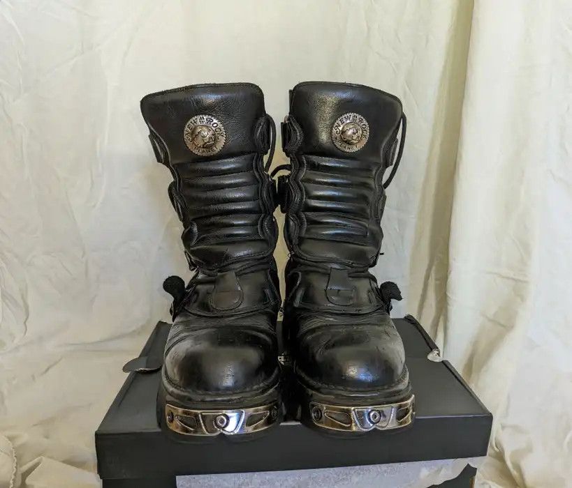 New Rock New Rock Reactor Boots | Grailed