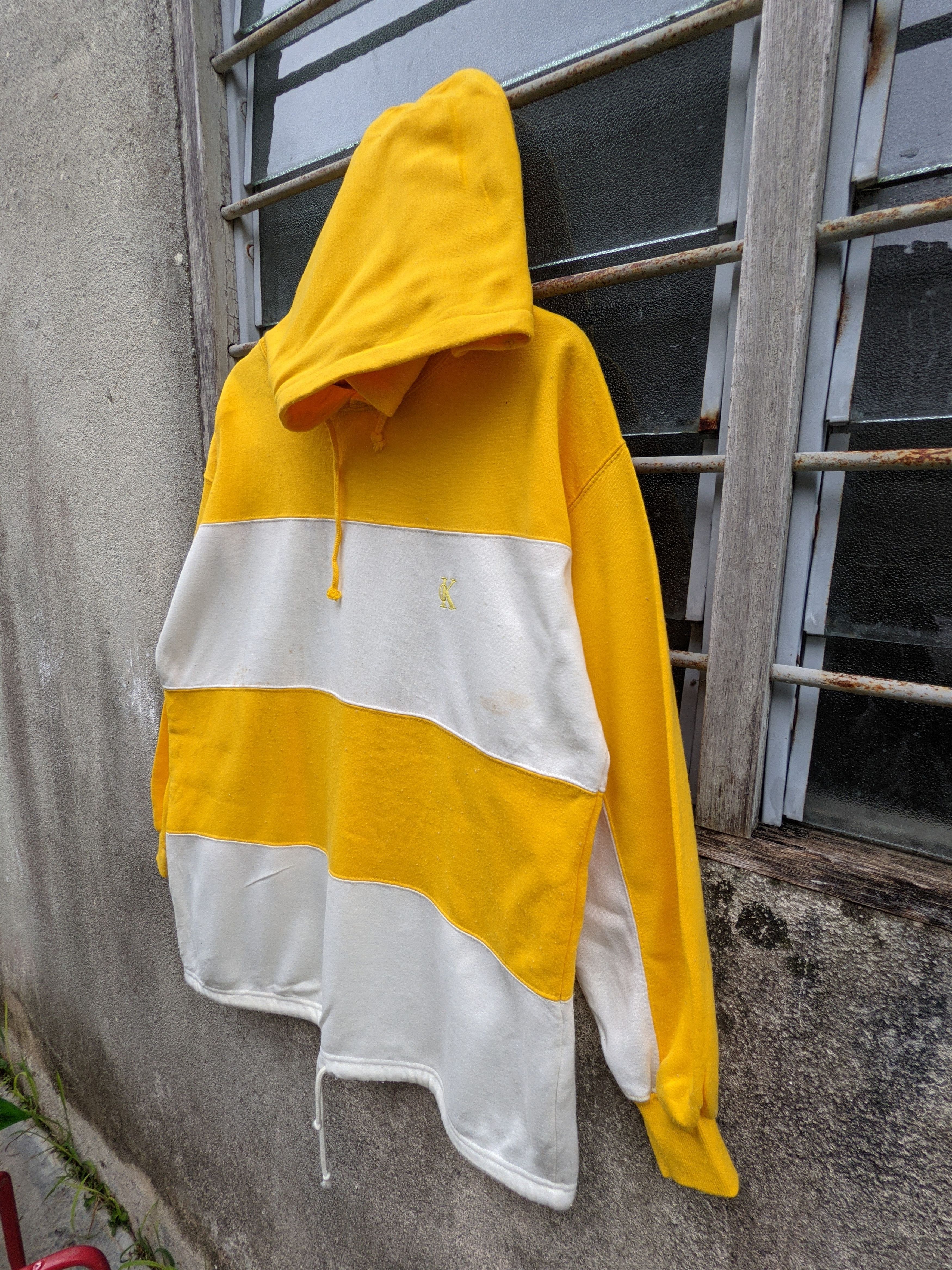 Calvin Klein ⚡️Steals⚡️ Vintage Calvin Klein Striped Hoodies Size US L / EU 52-54 / 3 - 3 Thumbnail