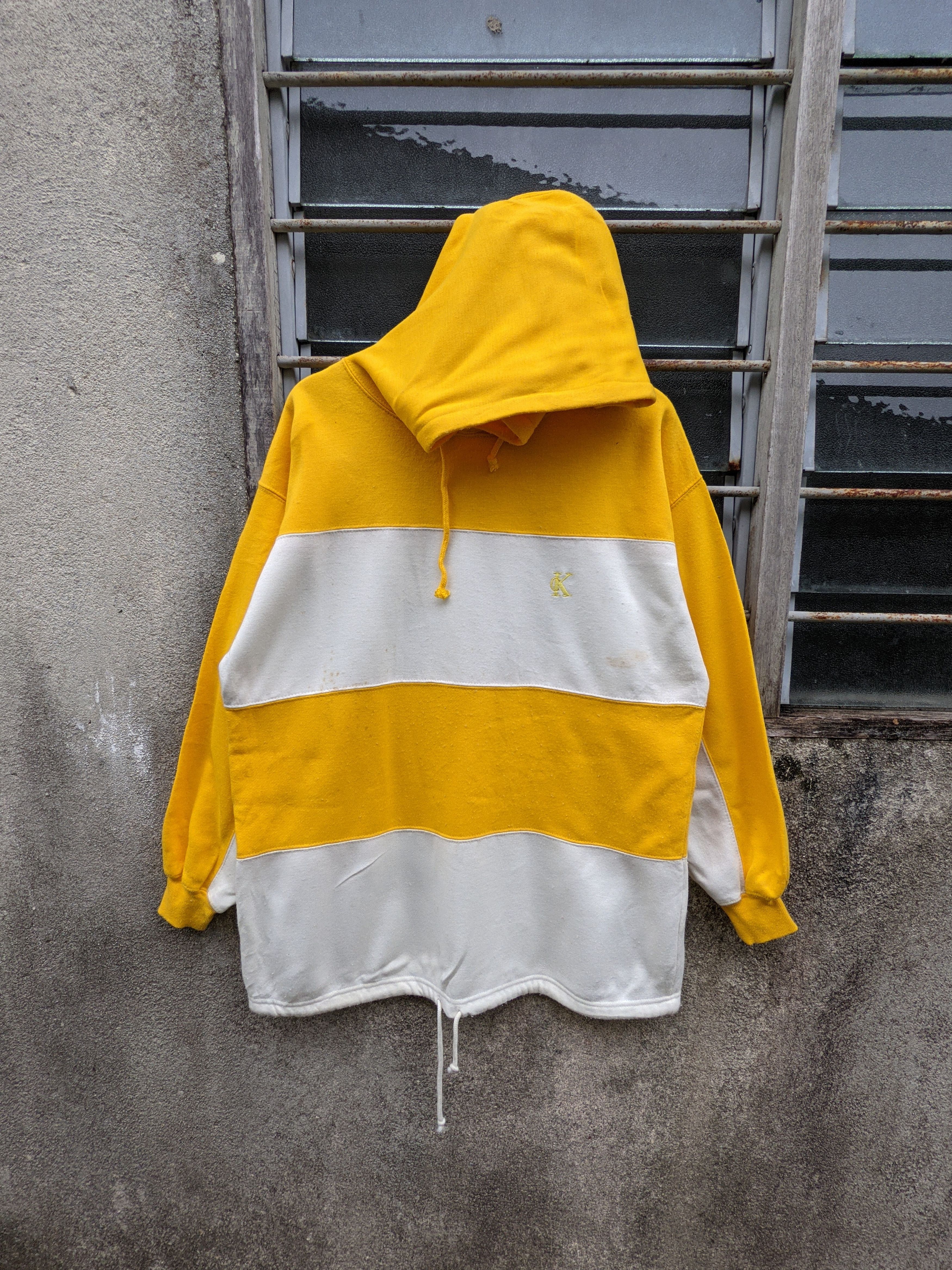 Calvin Klein ⚡️Steals⚡️ Vintage Calvin Klein Striped Hoodies Size US L / EU 52-54 / 3 - 5 Thumbnail