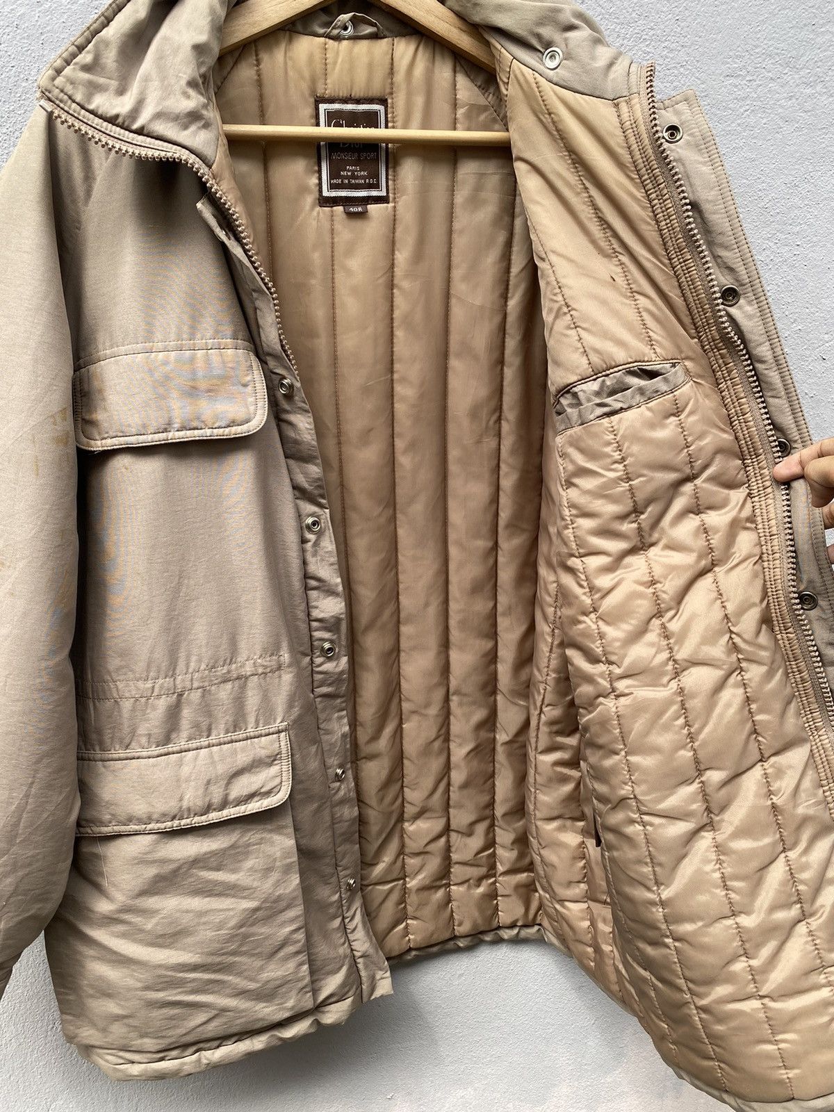 Dior 🔥RARE🔥Vtg CHRISTION DIOR MONSIEUR Multipocket Utility Jacket Size US L / EU 52-54 / 3 - 3 Thumbnail