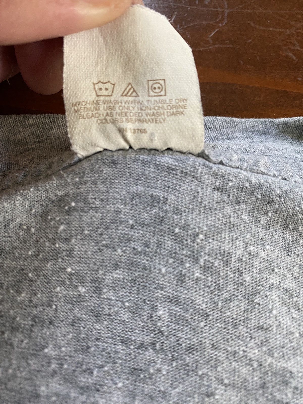 Fruit Of The Loom Vintage 80’s Grey Blank Thin Single Stitch Pocket Tank Top Size US XL / EU 56 / 4 - 7 Thumbnail