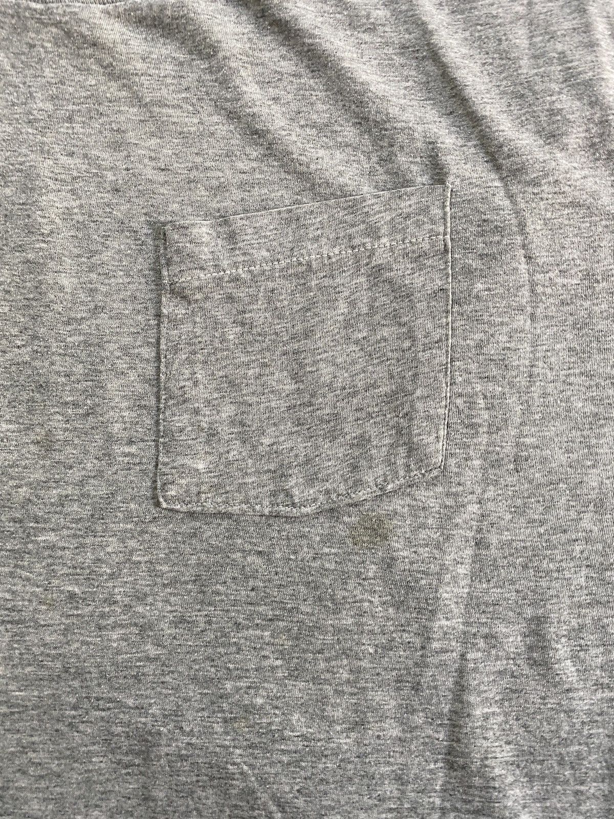 Fruit Of The Loom Vintage 80’s Grey Blank Thin Single Stitch Pocket Tank Top Size US XL / EU 56 / 4 - 2 Thumbnail