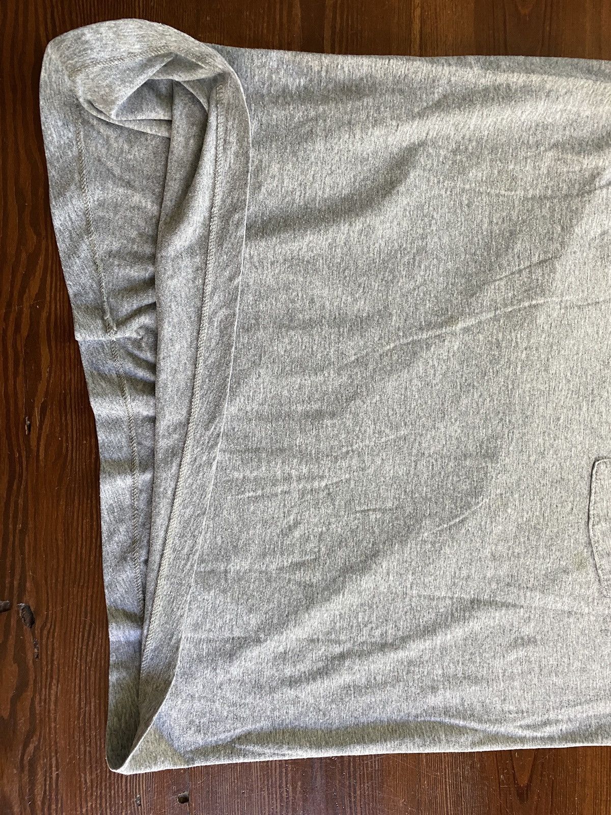 Fruit Of The Loom Vintage 80’s Grey Blank Thin Single Stitch Pocket Tank Top Size US XL / EU 56 / 4 - 5 Thumbnail