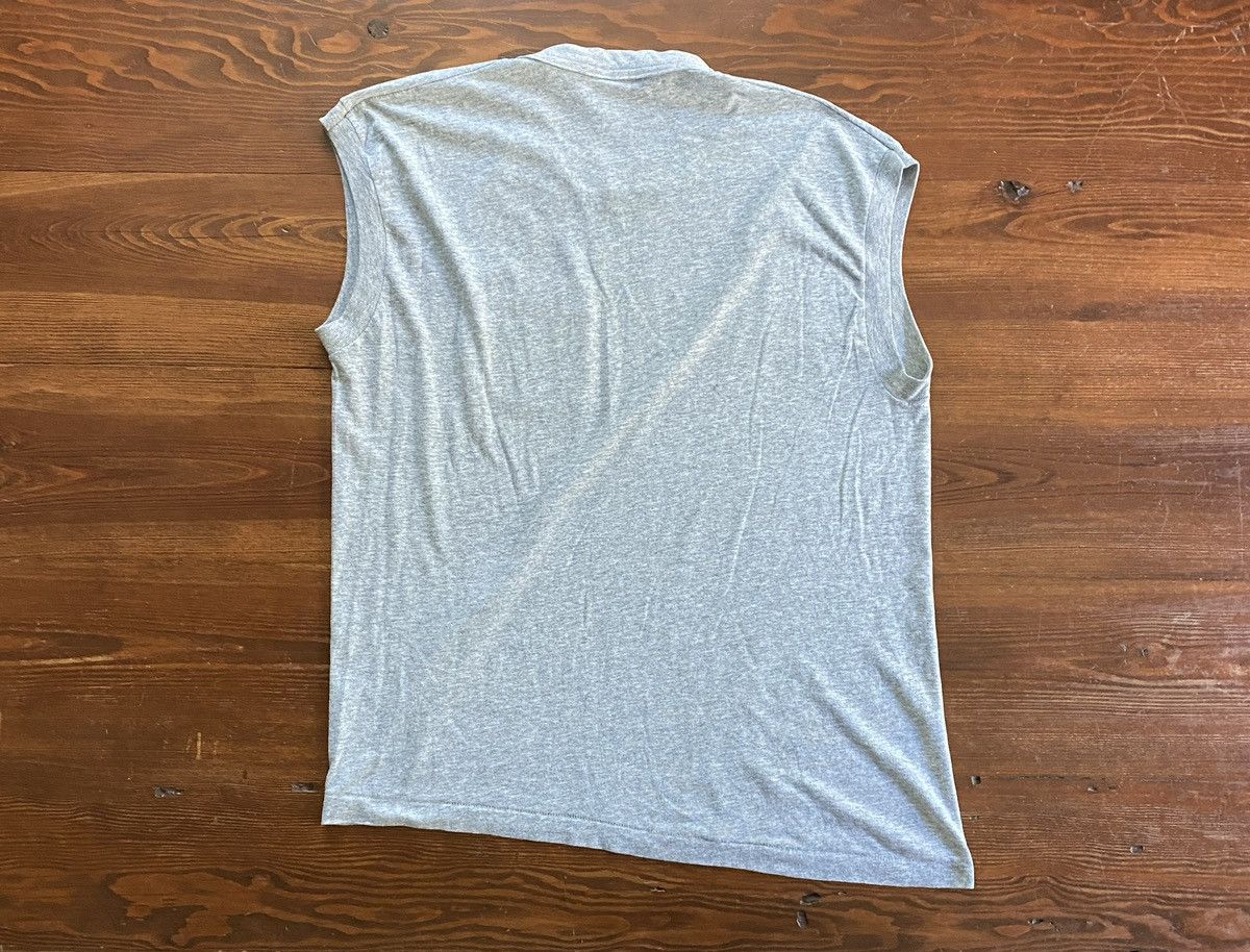 Fruit Of The Loom Vintage 80’s Grey Blank Thin Single Stitch Pocket Tank Top Size US XL / EU 56 / 4 - 8 Thumbnail