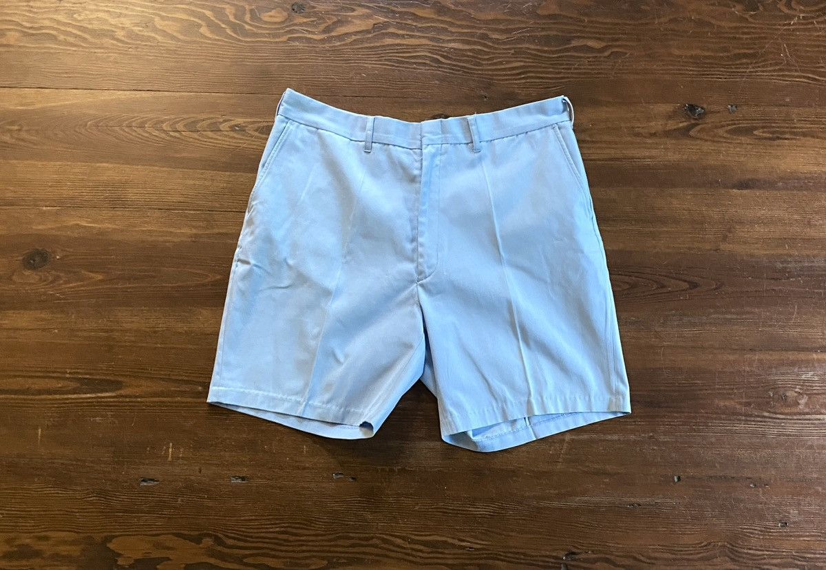 Vintage Vintage 80’s Class One Baby Blue Shorts Size US 34 / EU 50 - 1 Thumbnail